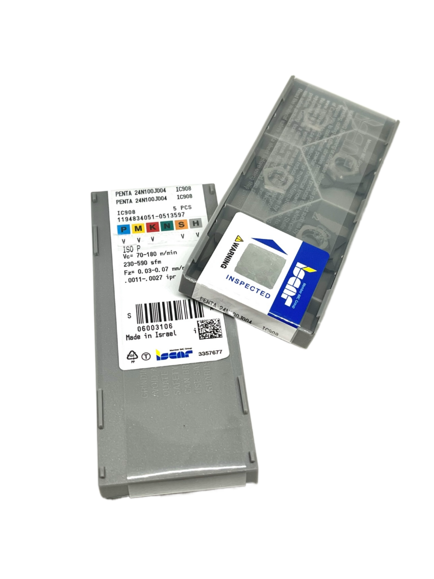 Iscar-PENTA 24N100J004 IC908 6003106-Smartinserts