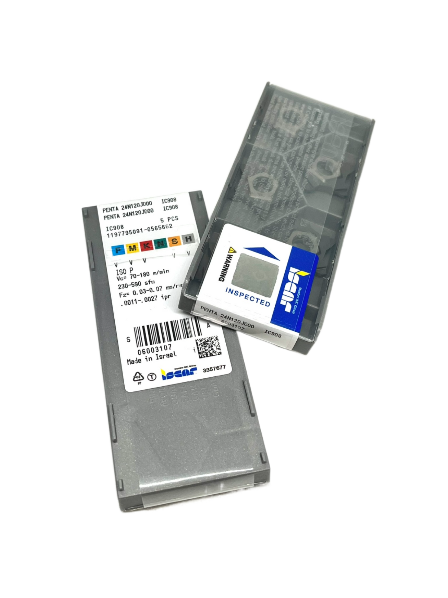 Iscar-PENTA 24N120J000 IC908 6003107-Smartinserts