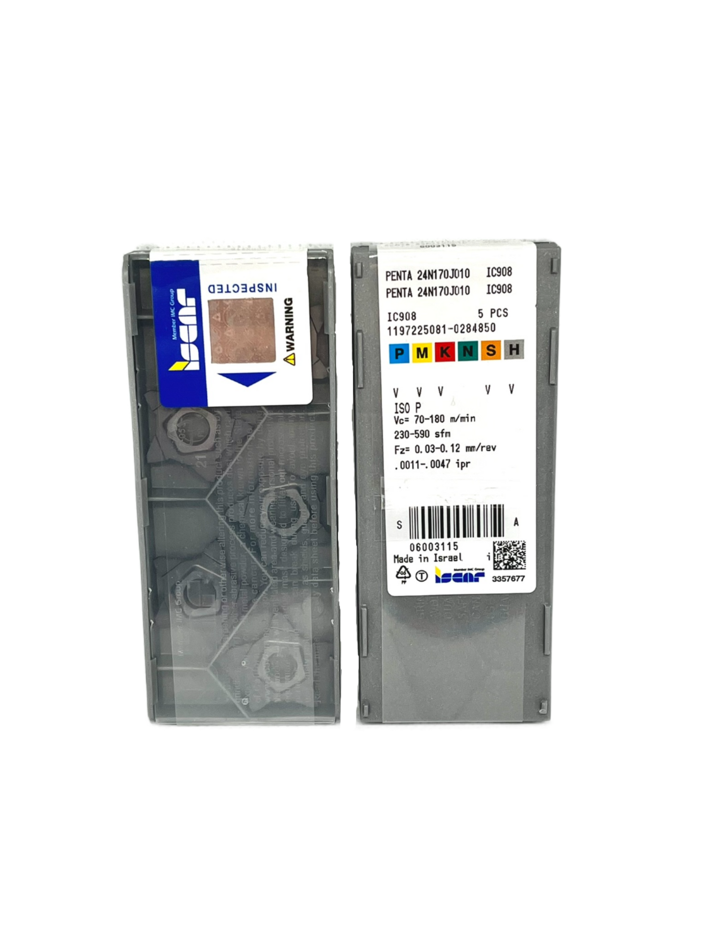 Iscar-PENTA 24N170J010 IC908 6003115-Smartinserts