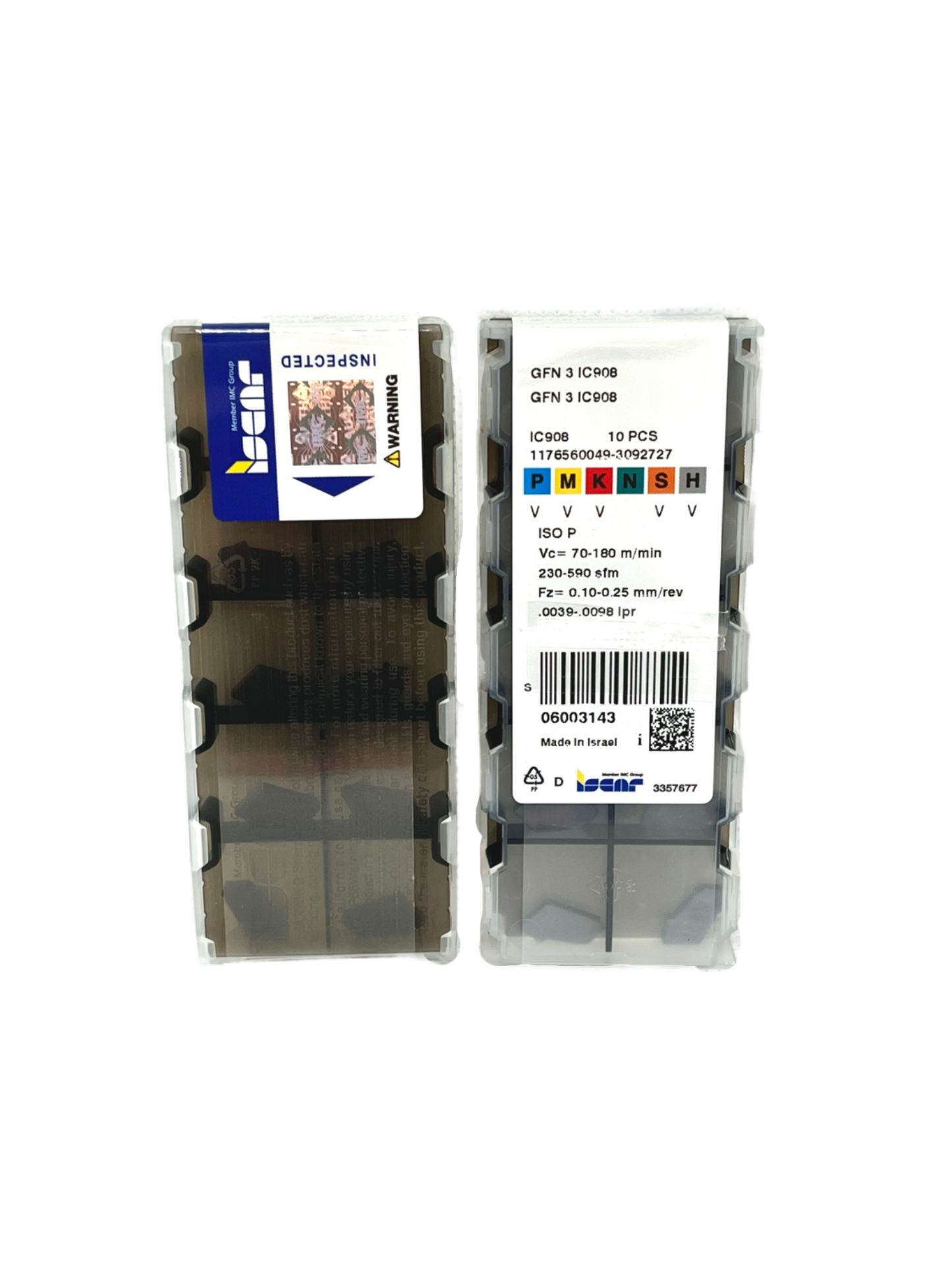 Iscar-GFN 3 IC908 6003143-Smartinserts