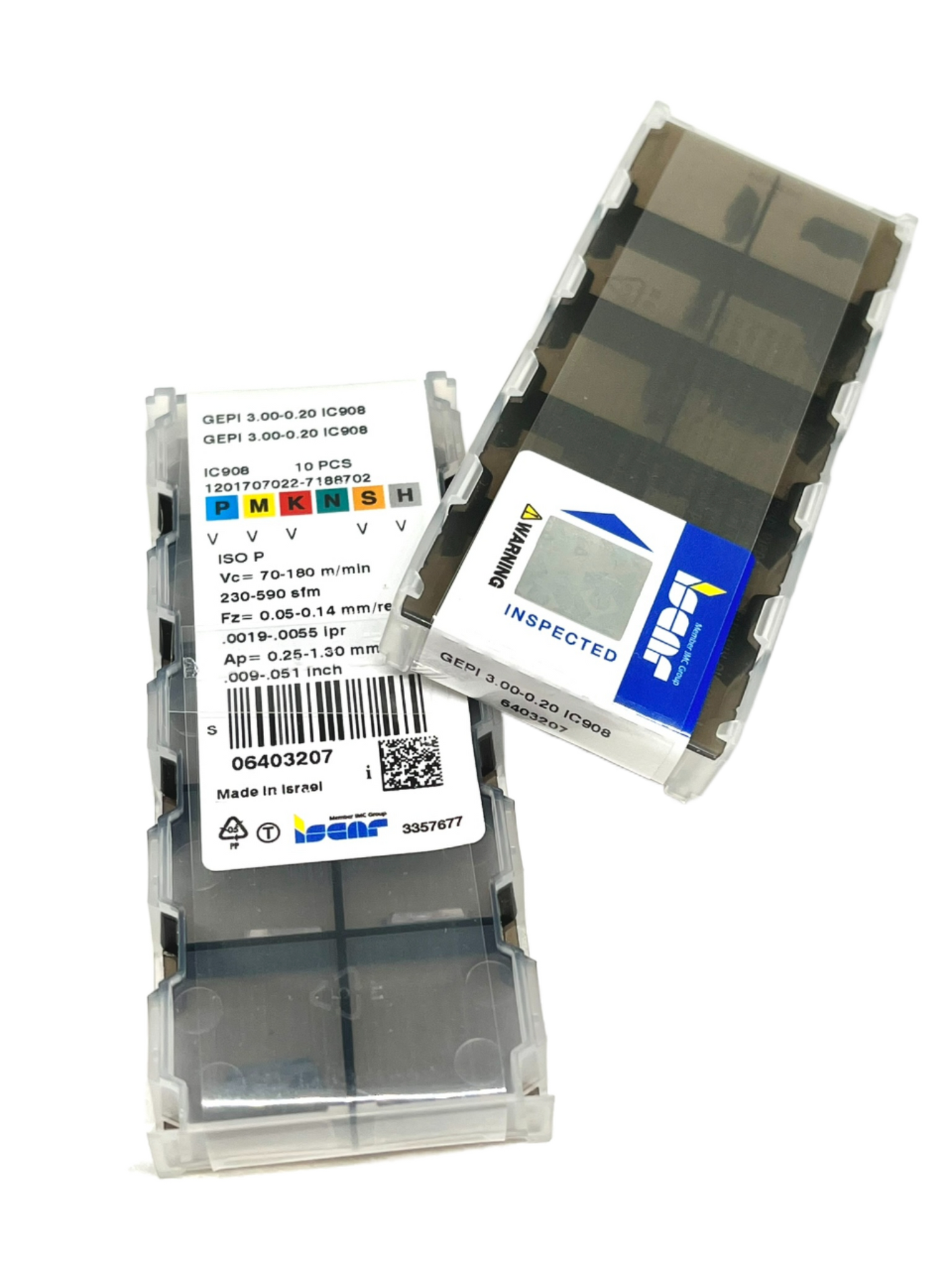 Iscar-GEPI 3.00-0.20 IC908 6403207-Smartinserts