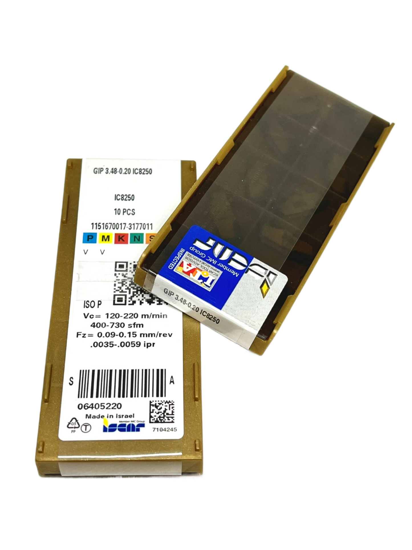 Iscar-GIP 3.48-0.20 IC8250 6405220-Smartinserts