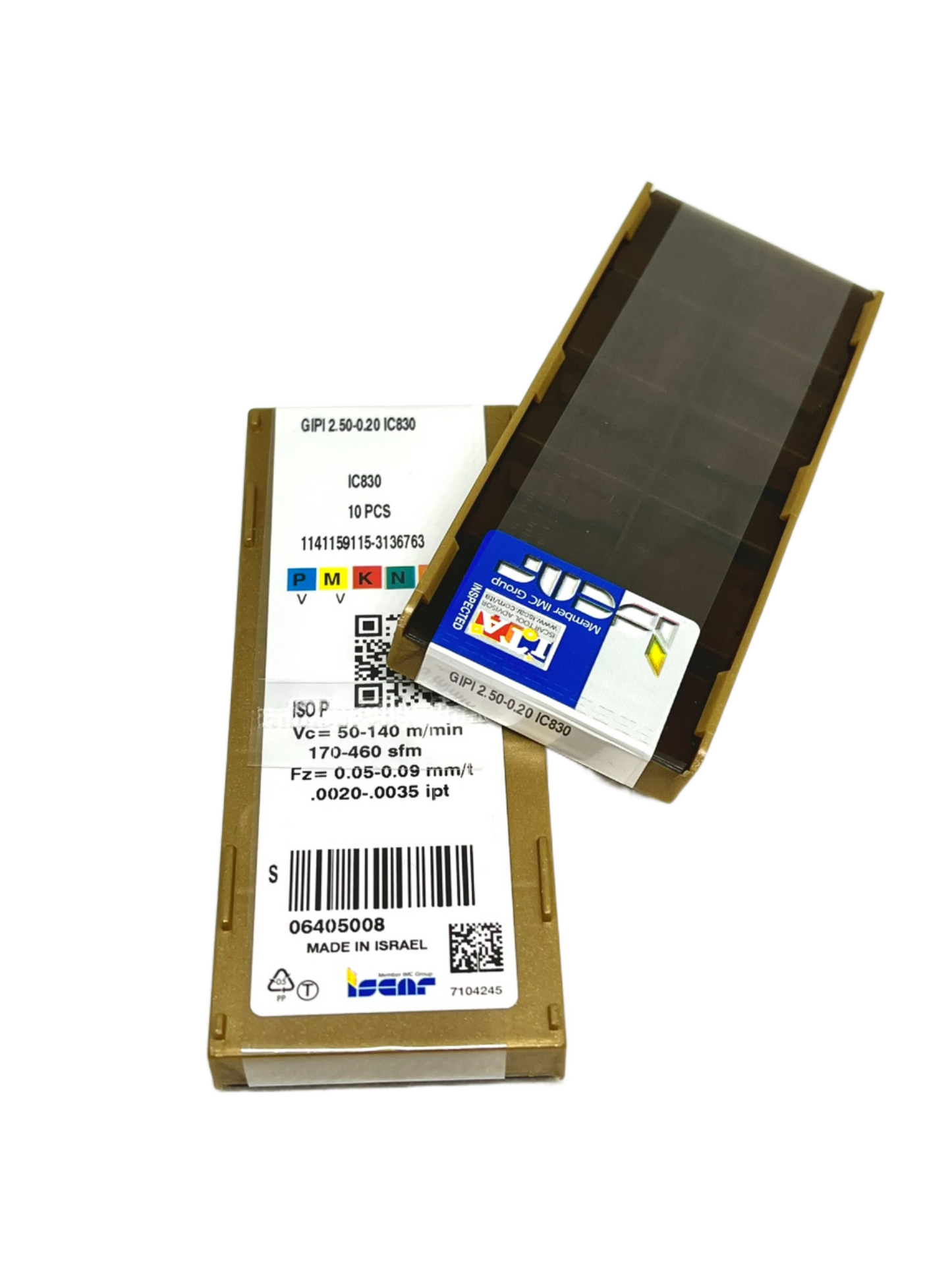Iscar-GIPI 2.50-0.20 IC830 6405008-Smartinserts