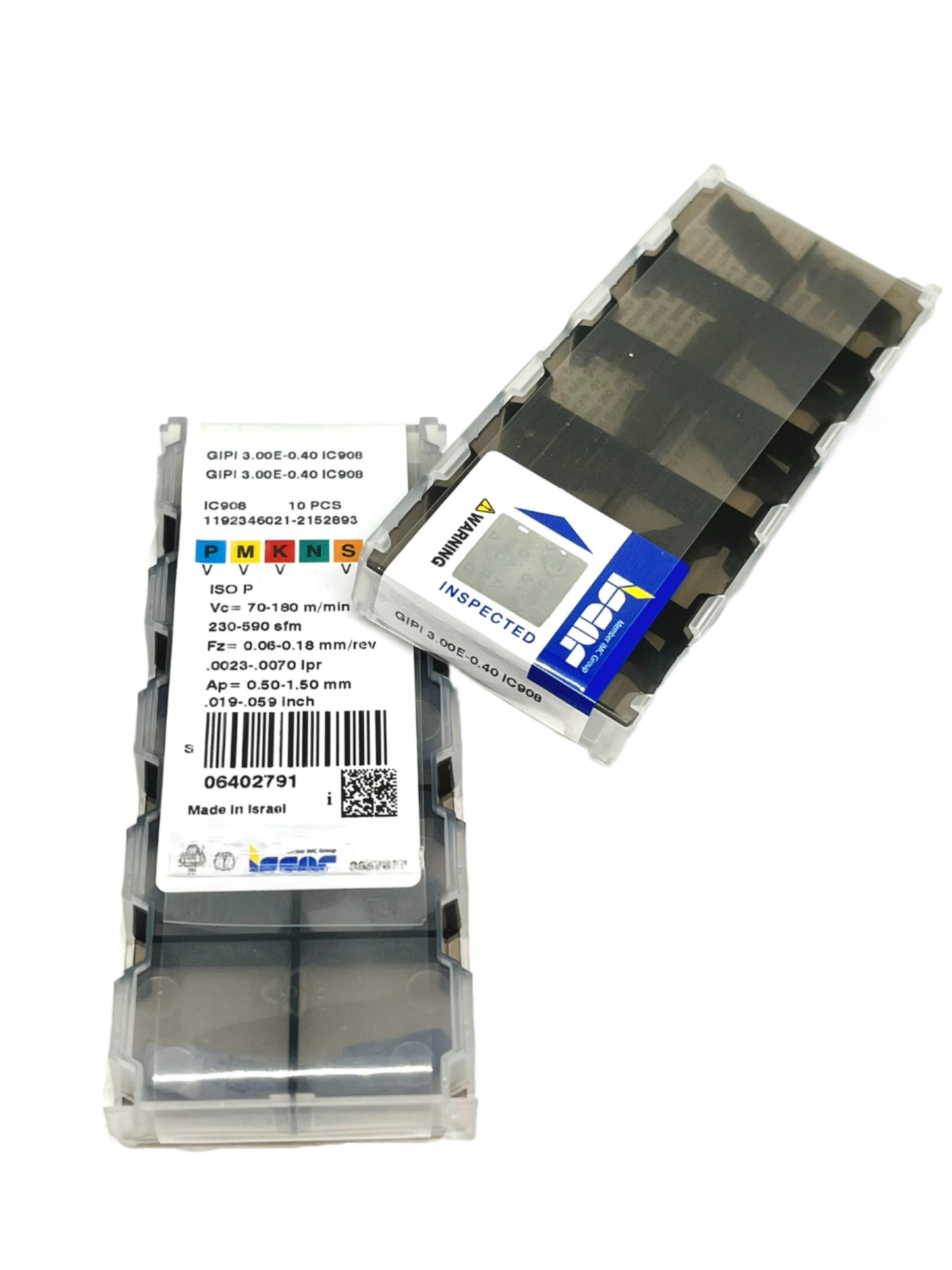Iscar-GIPI 3.00E-0.40 IC908 6402791-Smartinserts