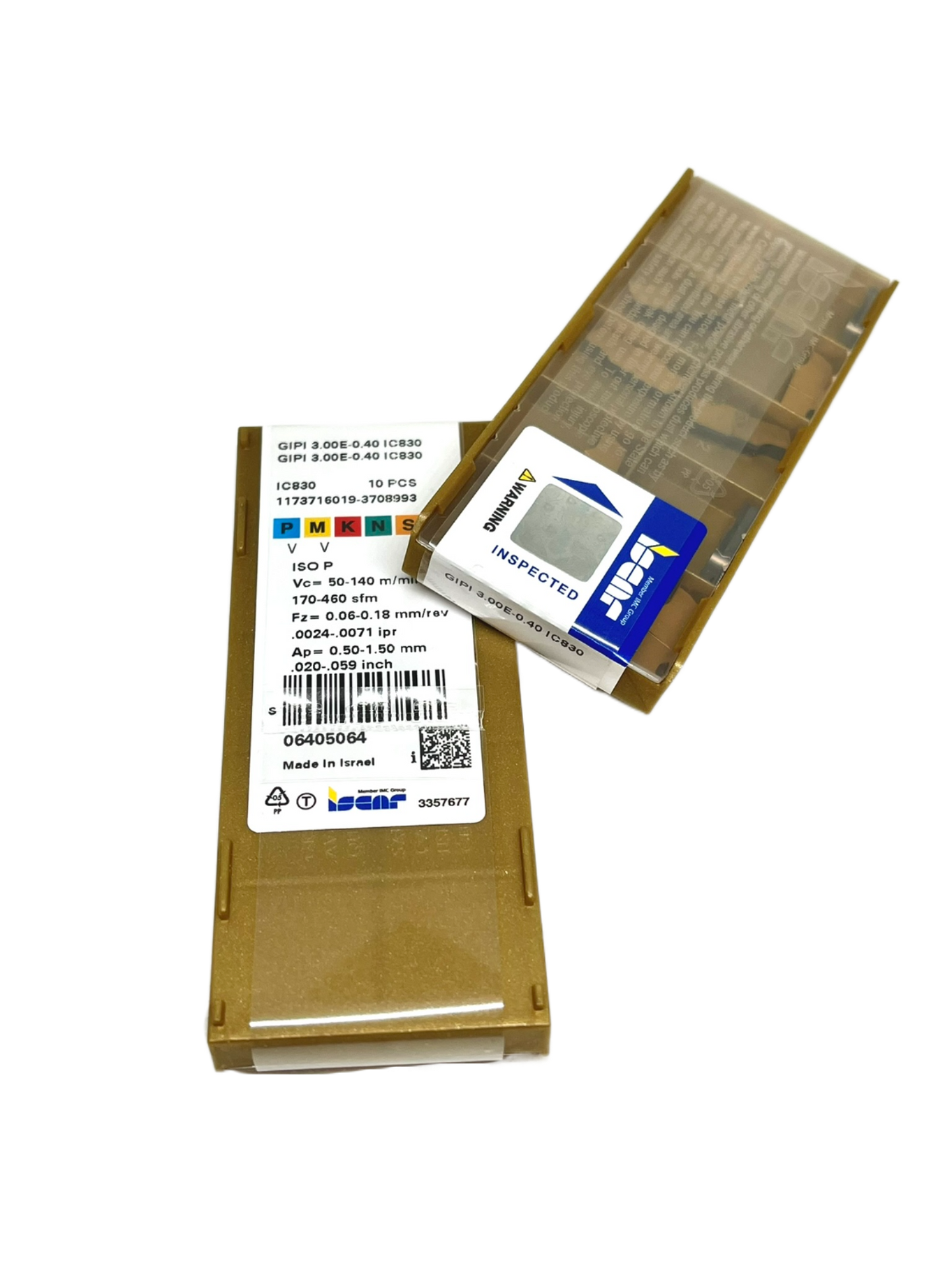 Iscar-GIPI 3.00E-0.40 IC830 6405064-Smartinserts