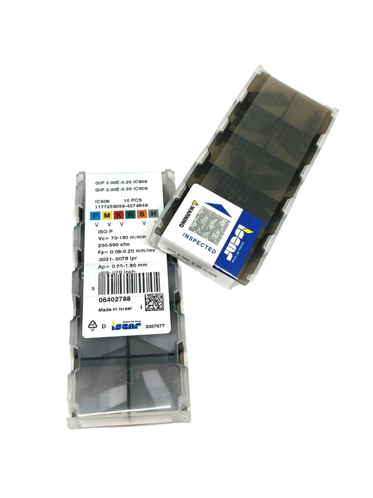 Iscar-GIP 3.00E-0.20 IC908 6402788-Smartinserts