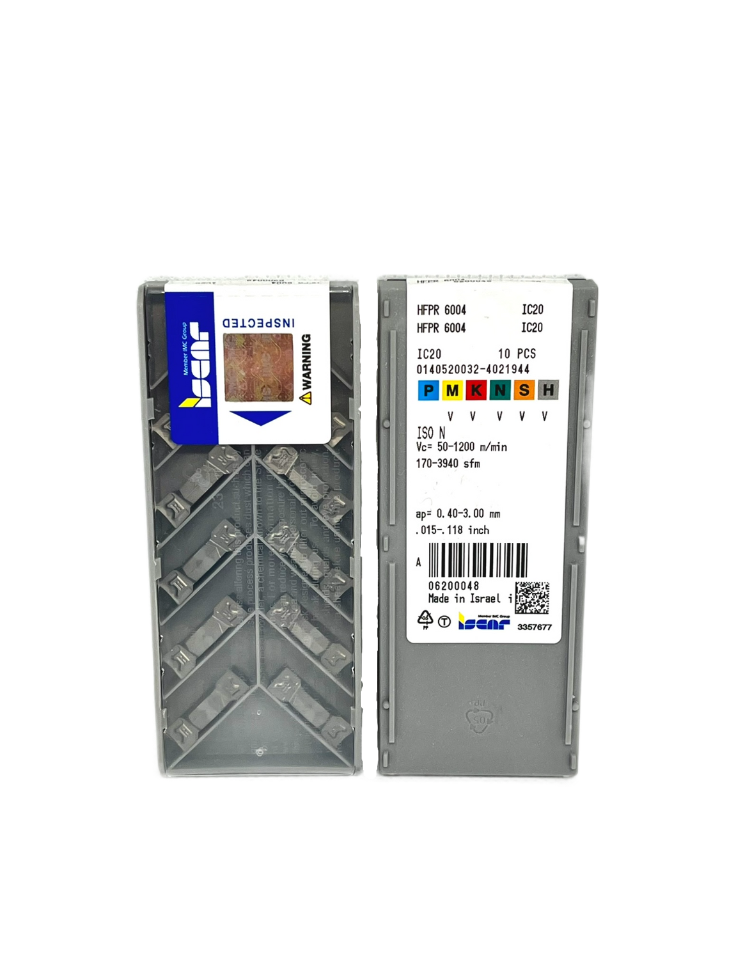 Iscar-HFPR 6004 IC20 6200048-Smartinserts