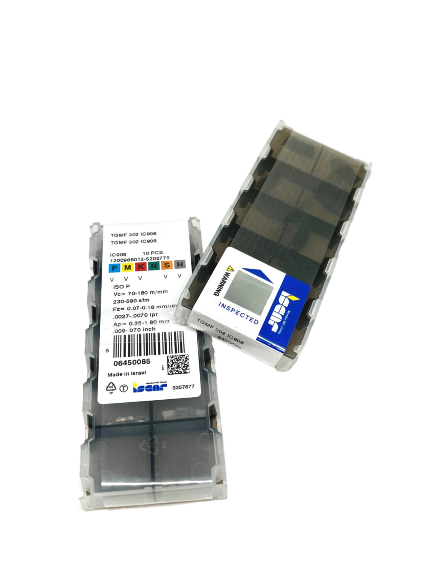 Iscar-TGMF 302 IC908 6450085-Smartinserts