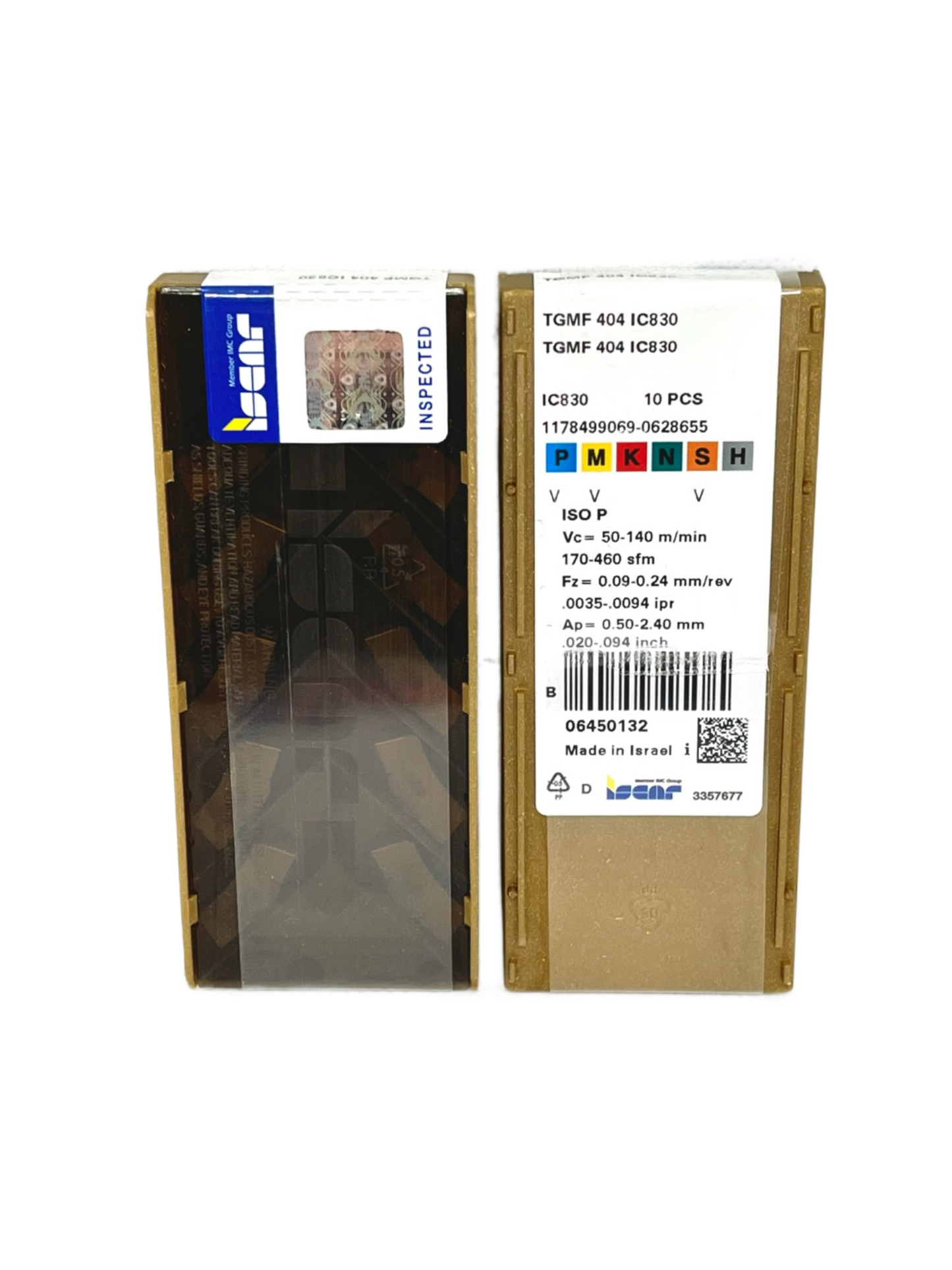 Iscar-TGMF 404 IC830 6450132-Smartinserts