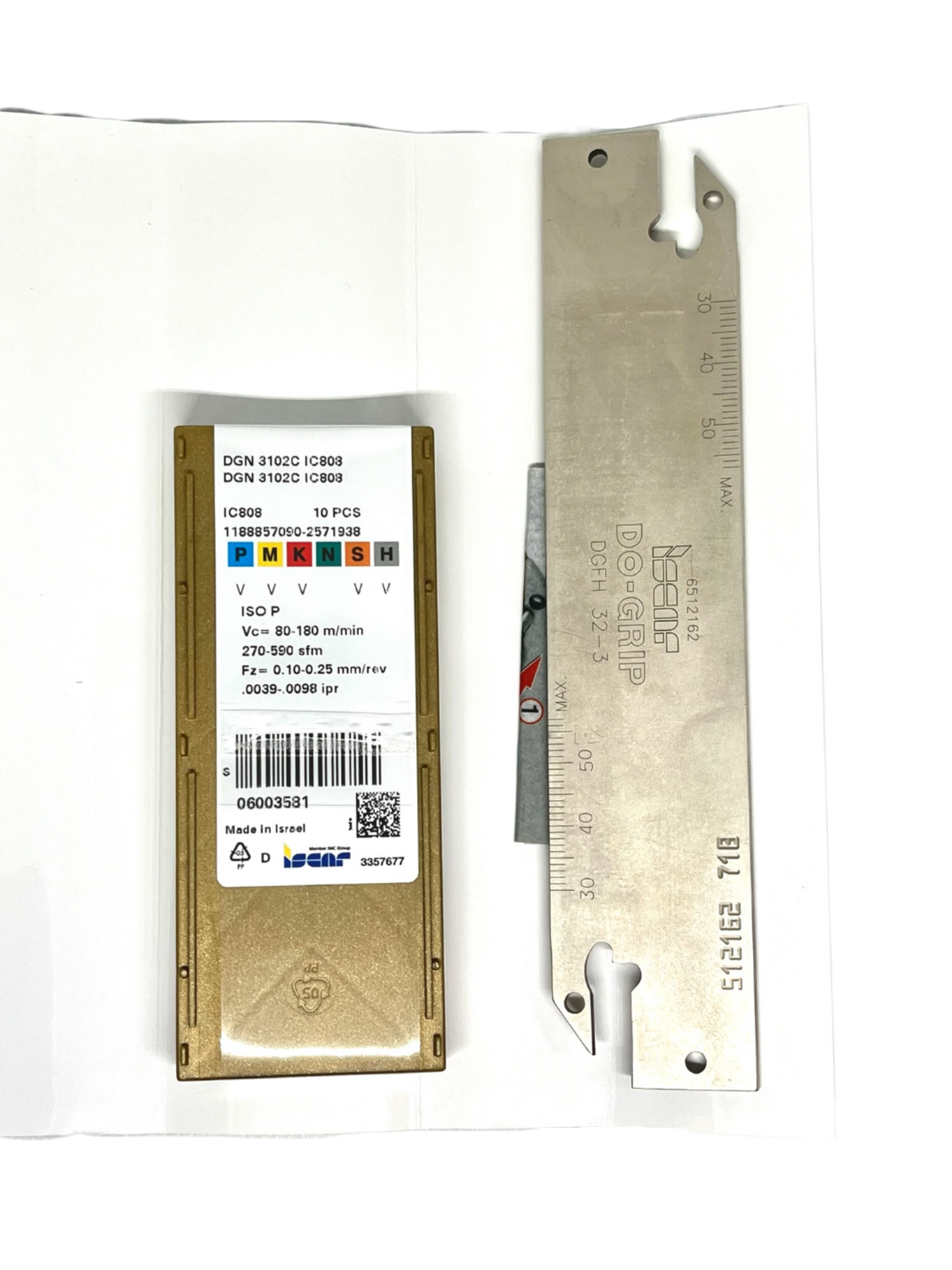 Iscar-KIT DGFH 32-3 IC808 2302290-Smartinserts