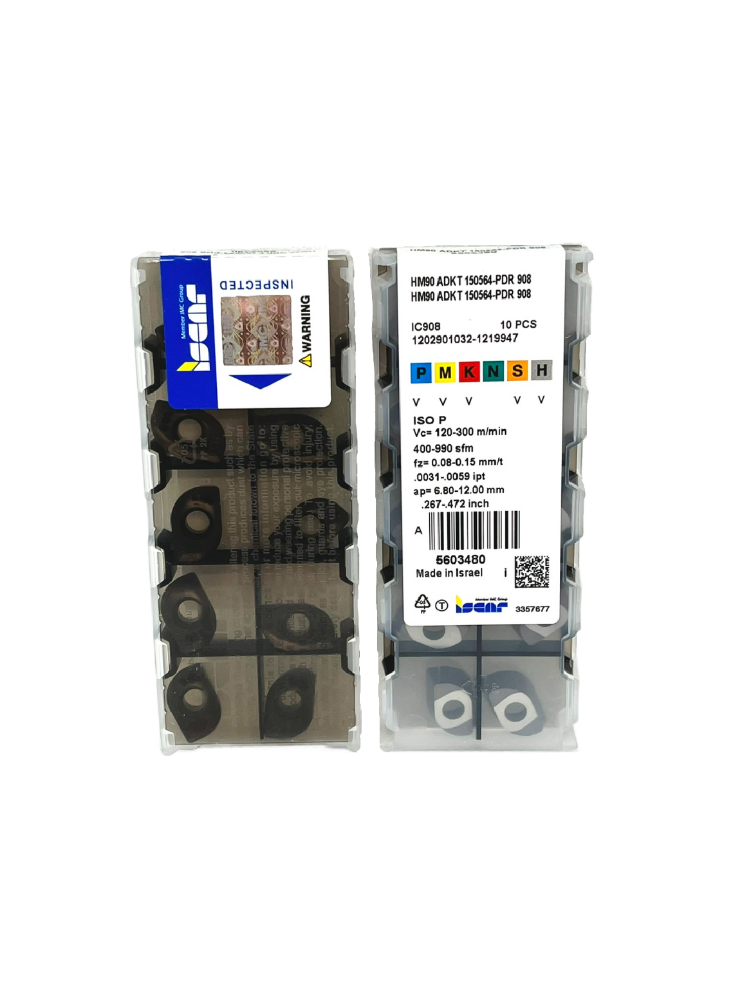 Iscar-HM90 ADKT 150564-PDR 908 5603480-Smartinserts