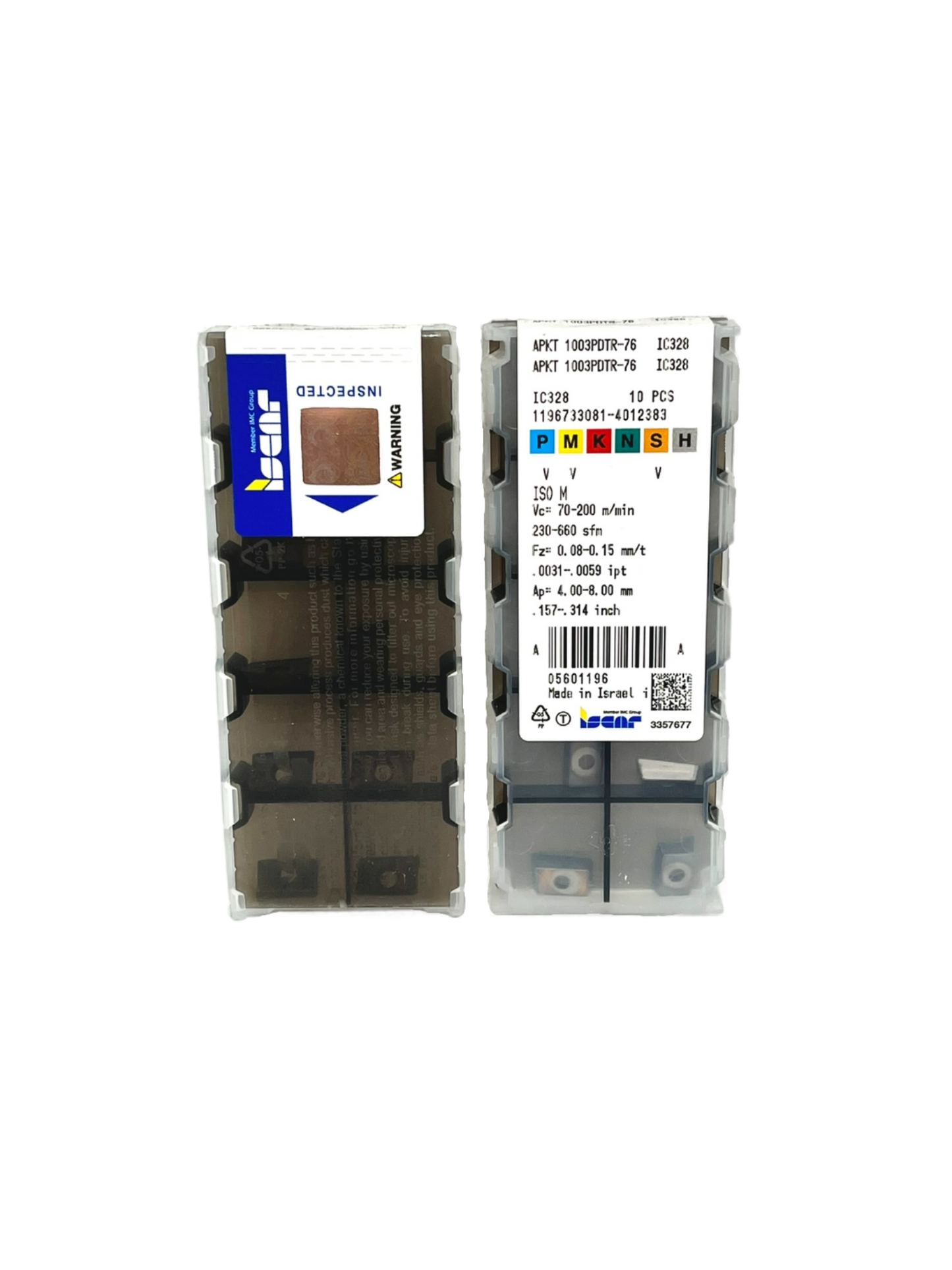 Iscar-APKT 1003PDTR-76 IC328 5601196-Smartinserts