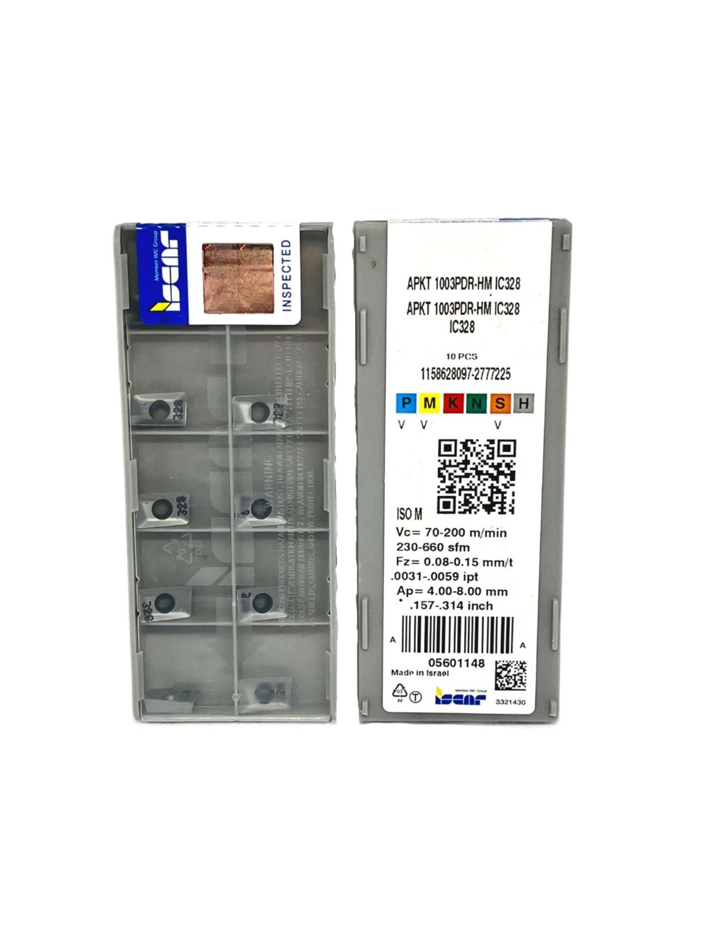 Iscar-APKT 1003PDR-HM IC328 5601148-Smartinserts