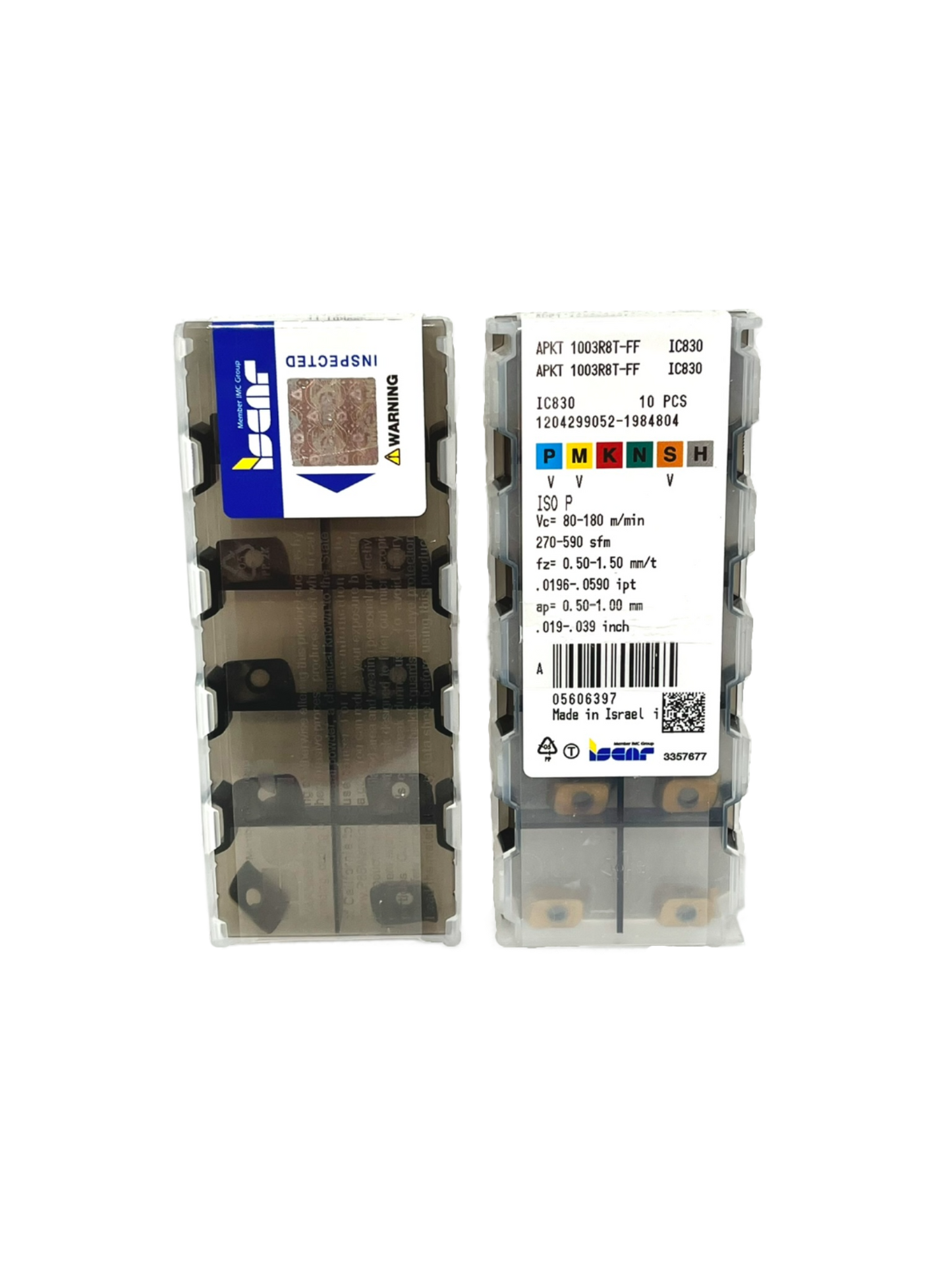 Iscar-APKT 1003R8T-FF IC830 5606397-Smartinserts
