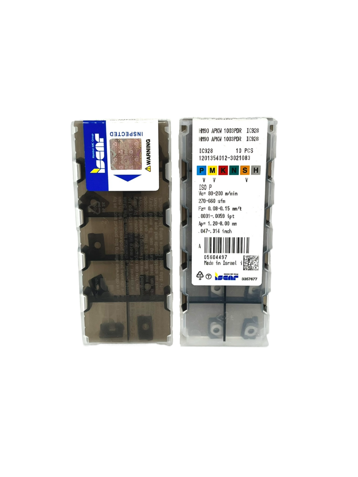 Iscar-HM90 APKW 1003PDR IC928 5604497-Smartinserts