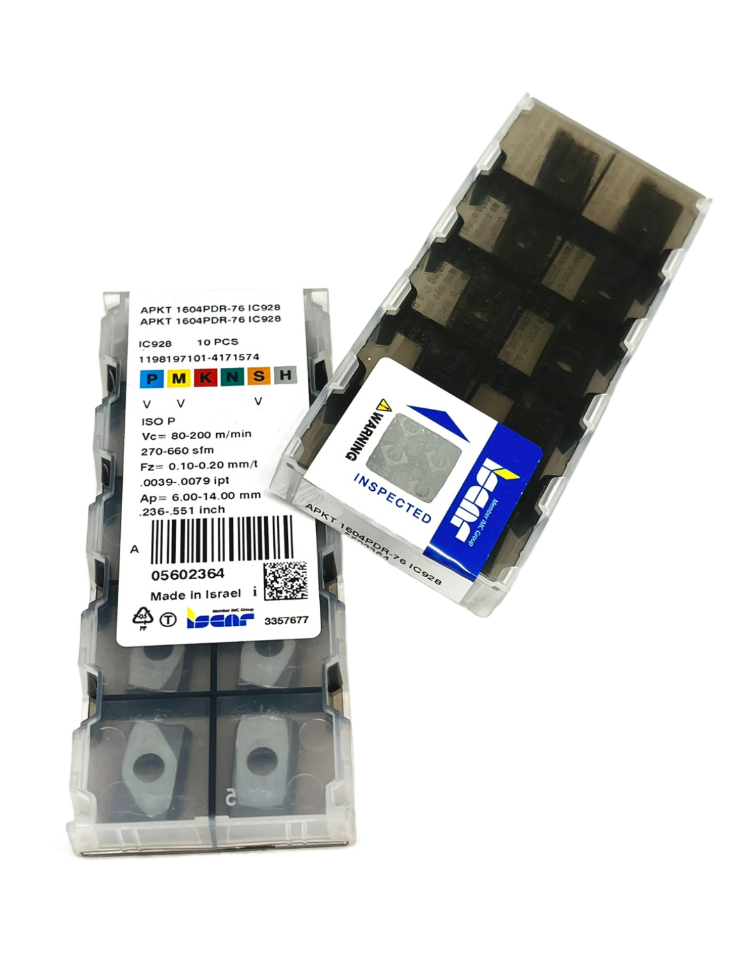 Iscar-APKT 1604PDR-76 IC928 5602364-Smartinserts