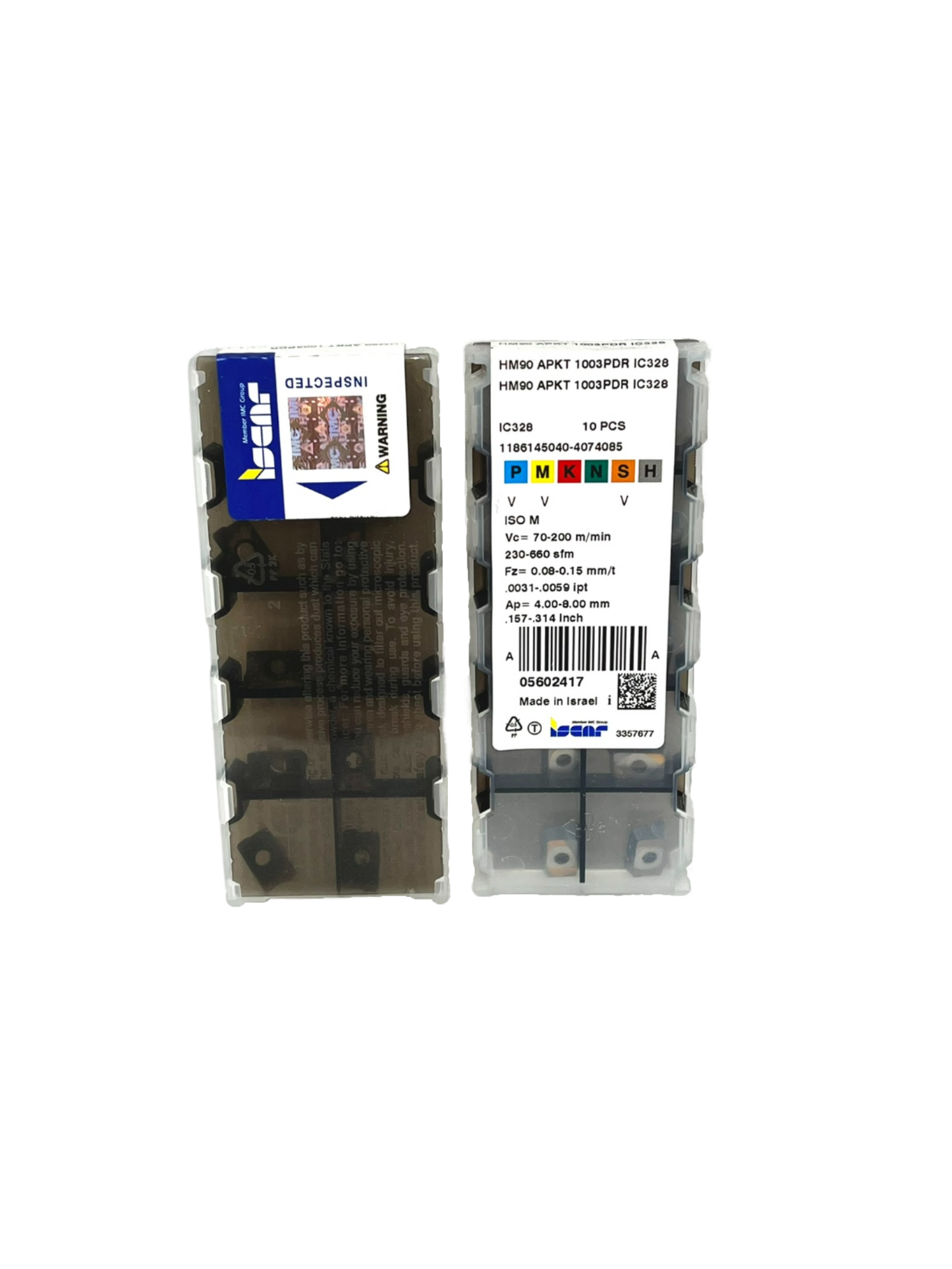 Iscar-HM90 APKT 1003PDR IC328 5602417-Smartinserts