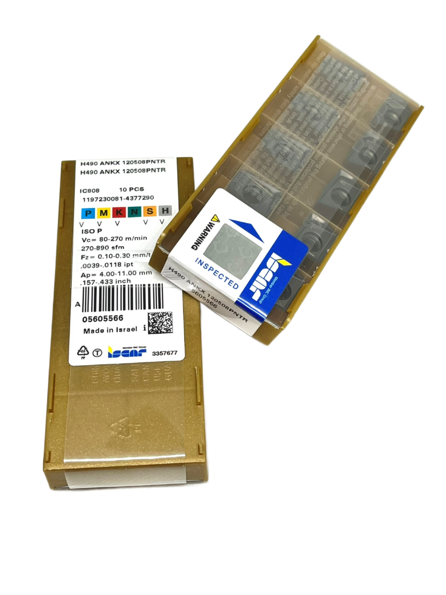 Iscar-H490 ANKX 120508PNTR 808 5605566-Smartinserts