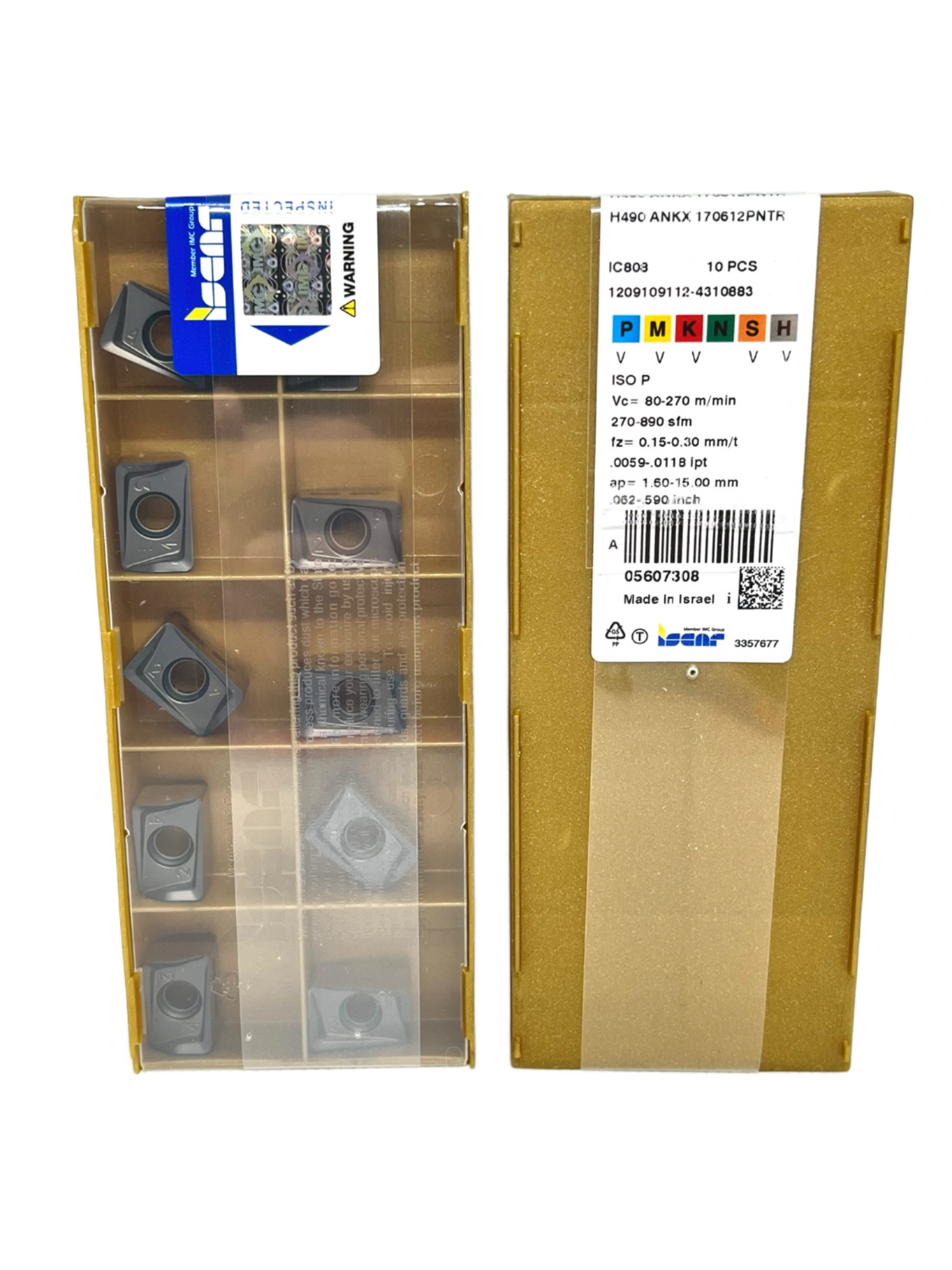 Iscar-H490 ANKX 170612PNTR 808 5607308-Smartinserts