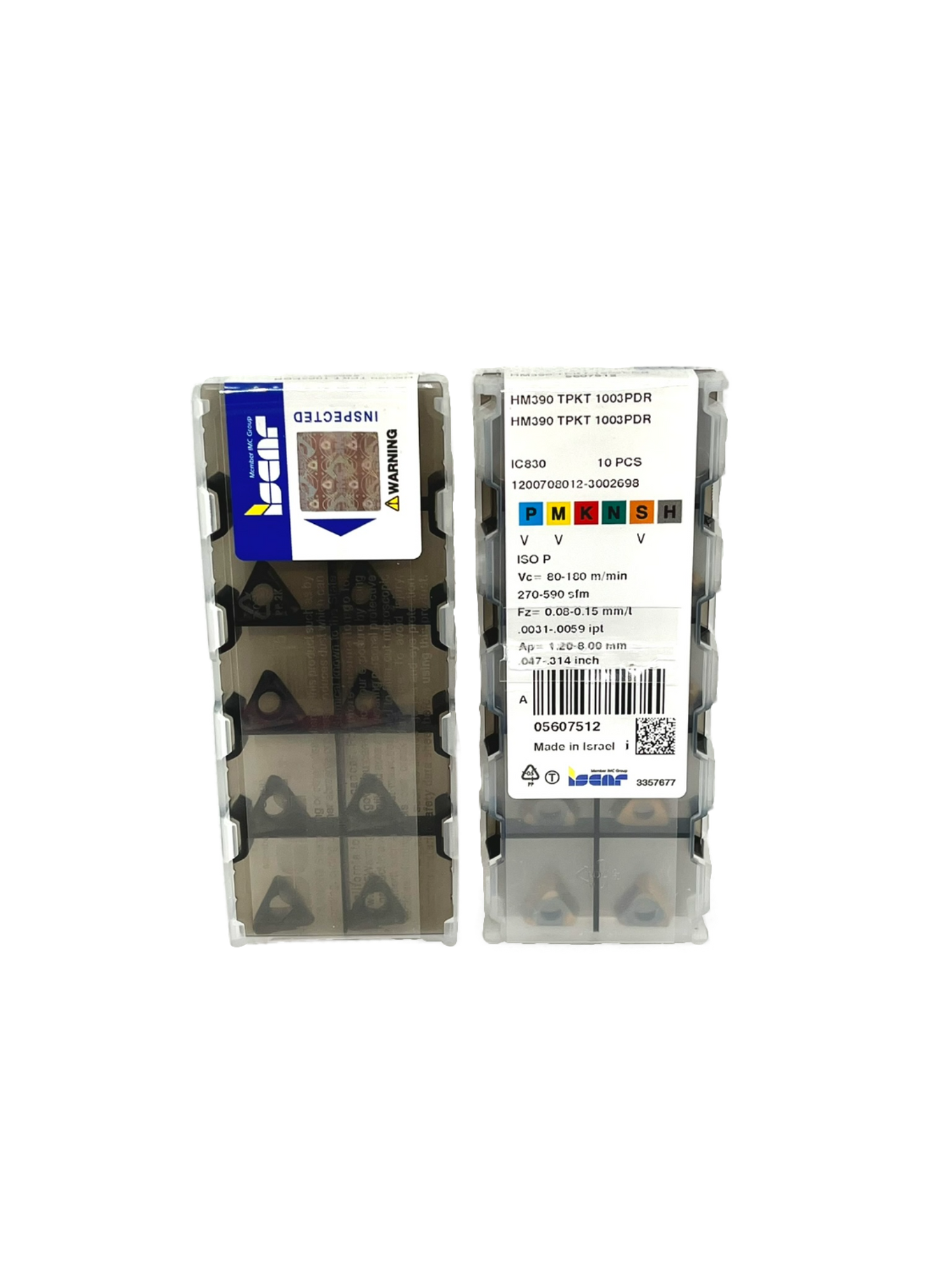 Iscar-HM390 TPKT 1003PDR IC830 5607512-Smartinserts