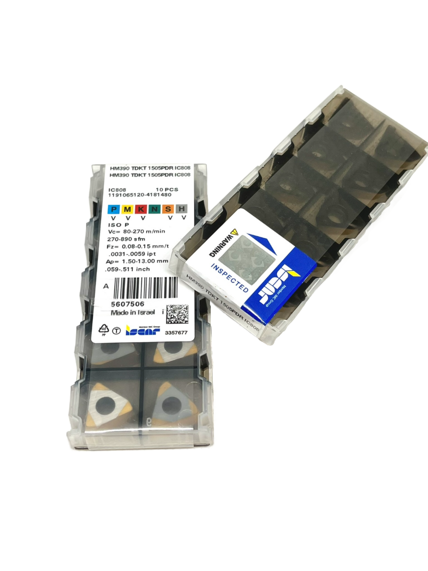 Iscar-HM390 TDKT 1505PDR IC808 5607506-Smartinserts