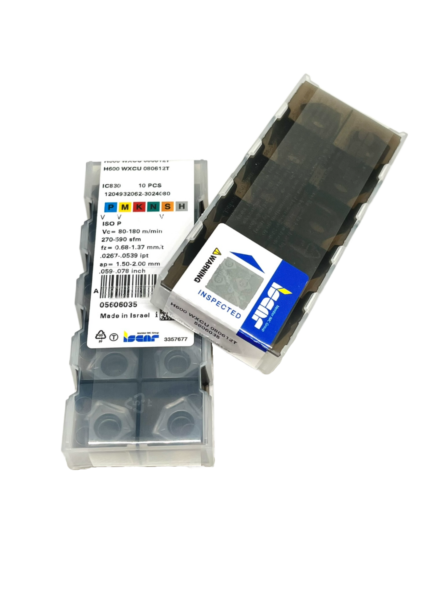 Iscar-H600 WXCU 080612T IC830 5606035-Smartinserts