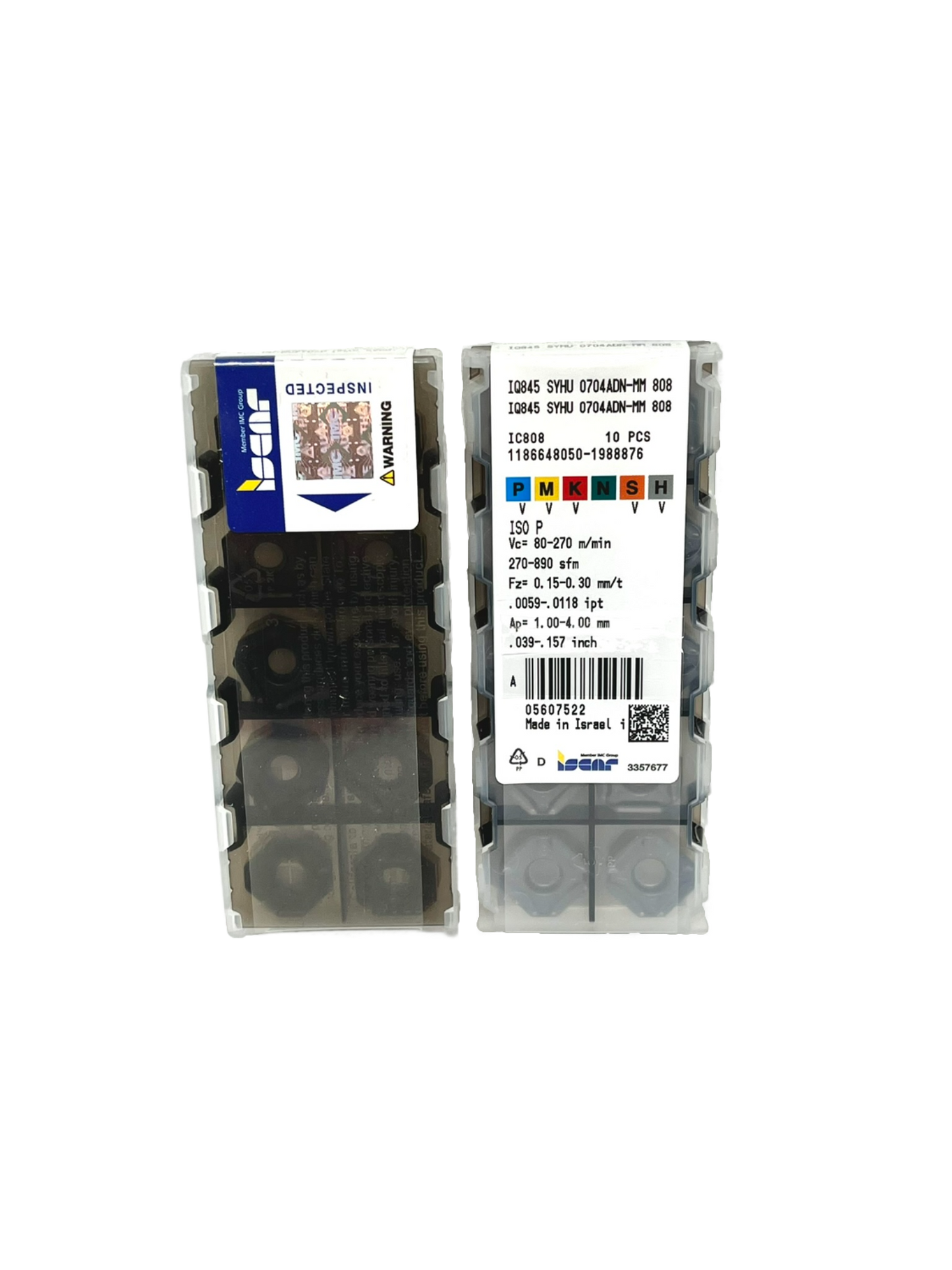 Iscar-IQ845 SYHU 0704ADN-MM 808 5607522-Smartinserts