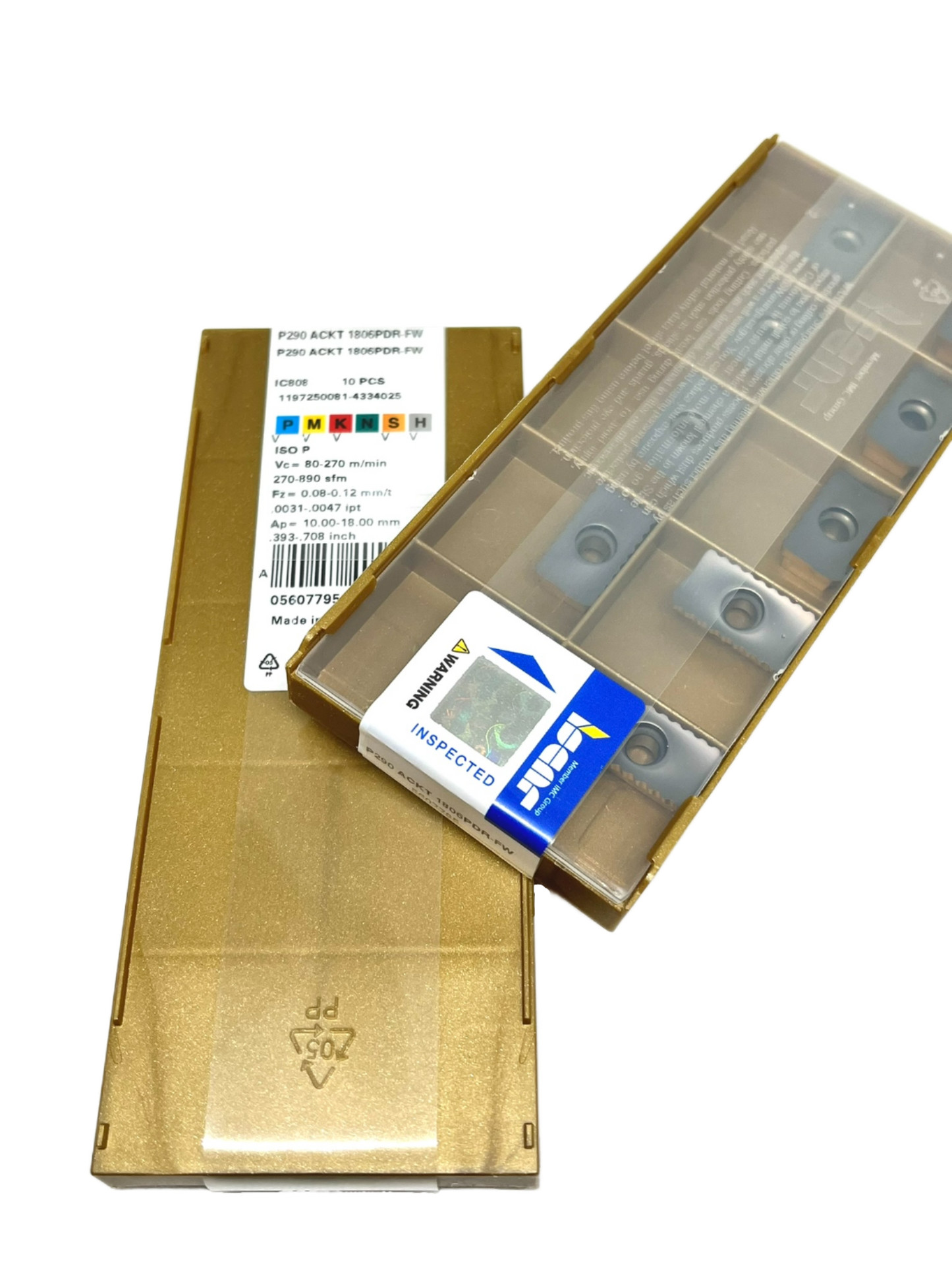 Iscar-P290 ACKT 1806PDR-FW 808 5607795-Smartinserts