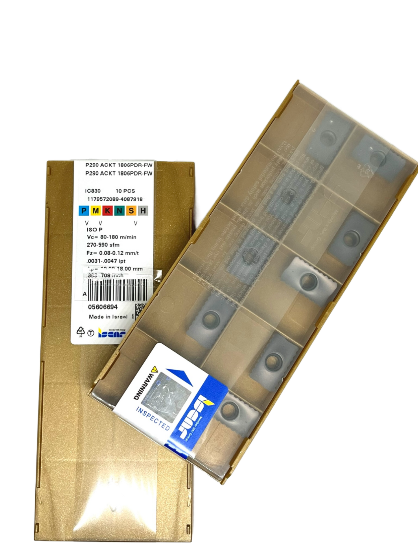 Iscar-P290 ACKT 1806PDR-FW 830 5606694-Smartinserts