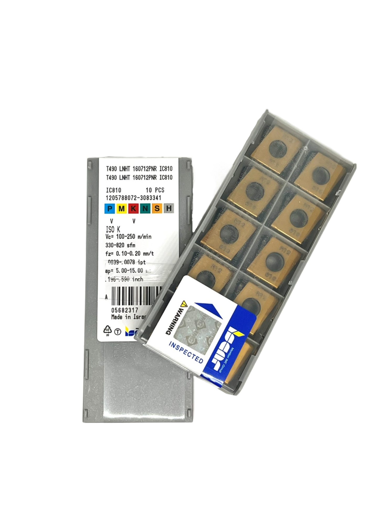 Iscar-T490 LNHT 160712PNR IC810 5682317-Smartinserts