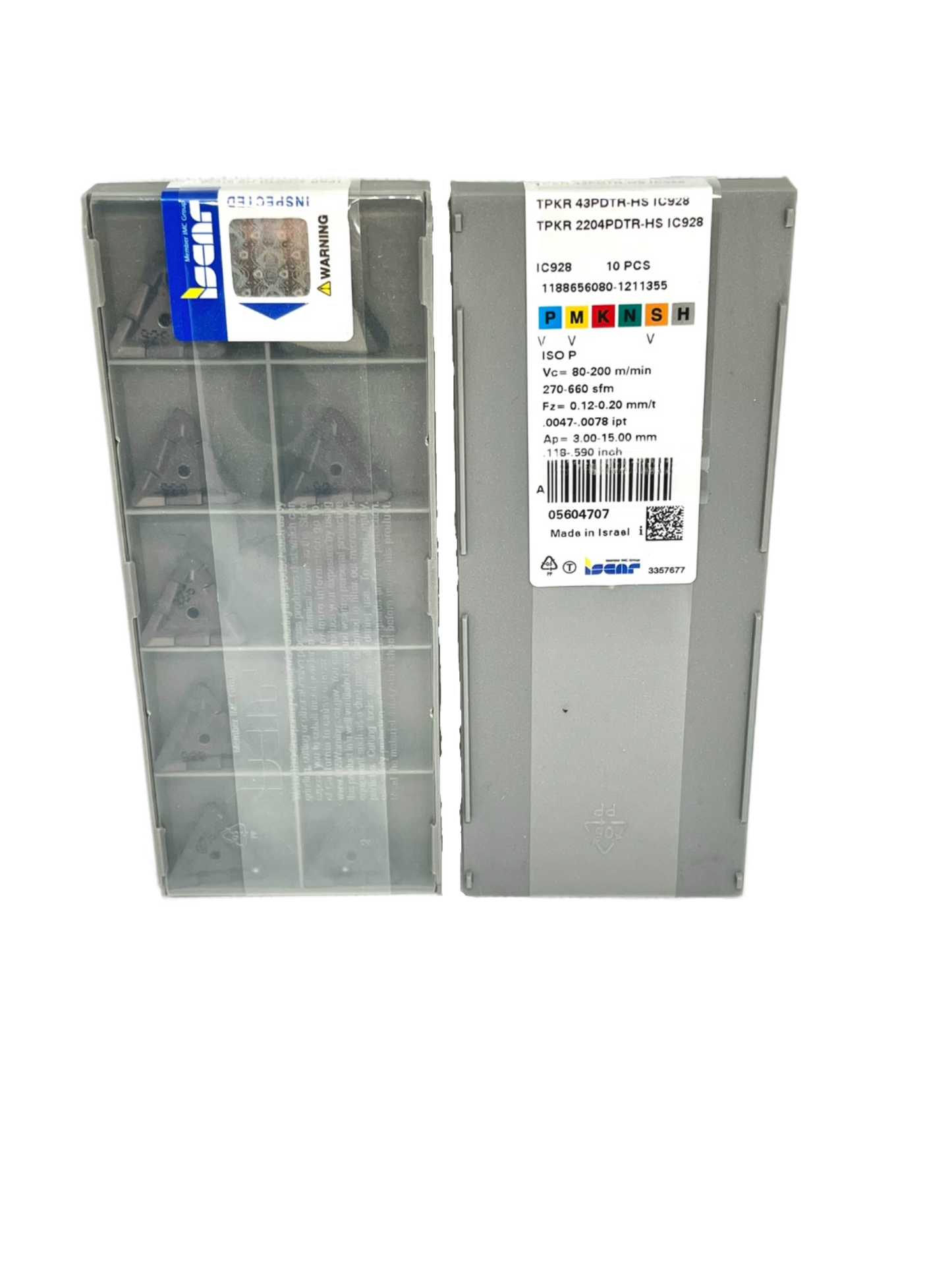 Iscar-TPKR 2204PDTR-HS IC928 5604707-Smartinserts