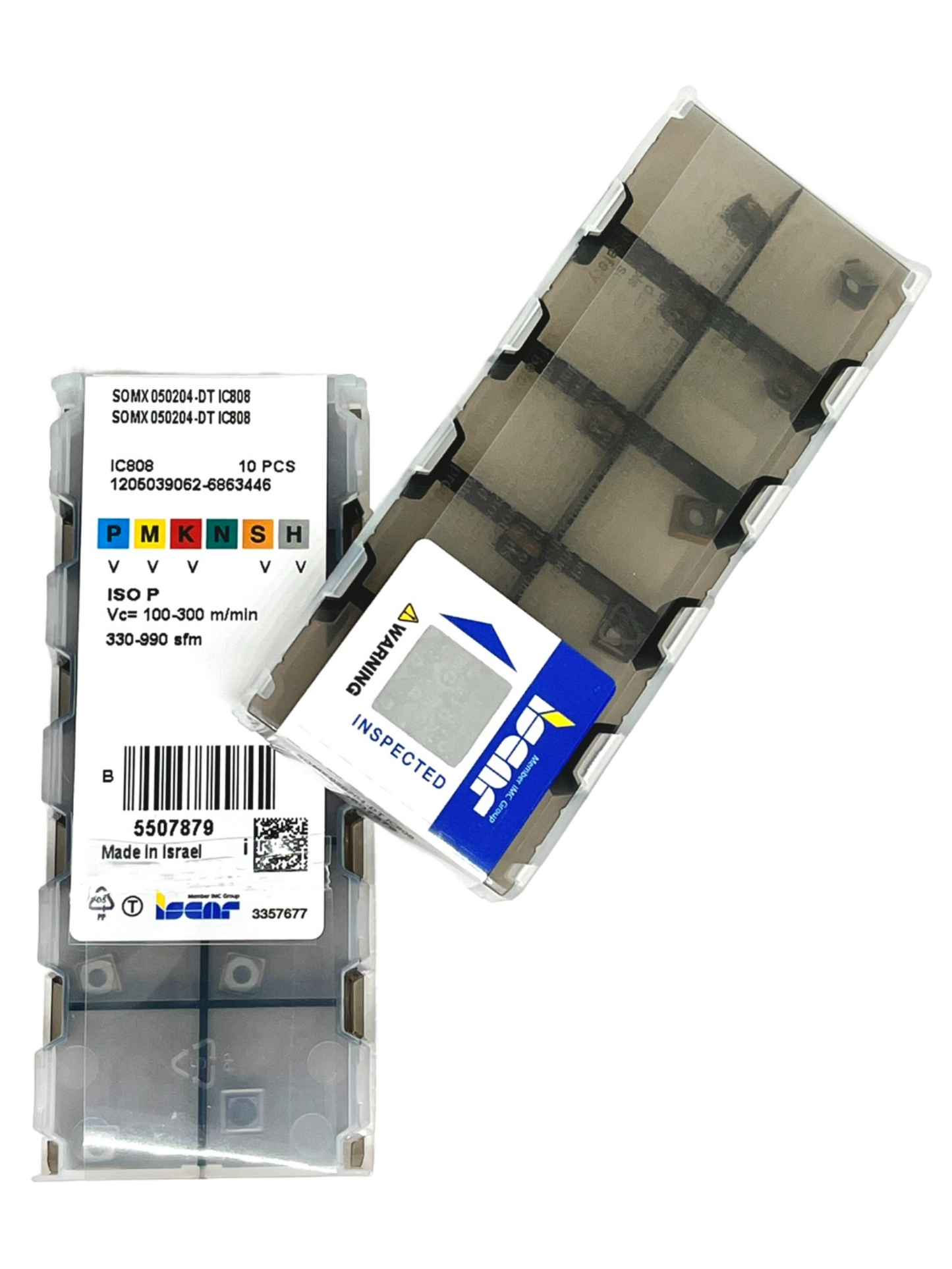 Iscar-SOMX 050204-DT IC808 5507879-Smartinserts