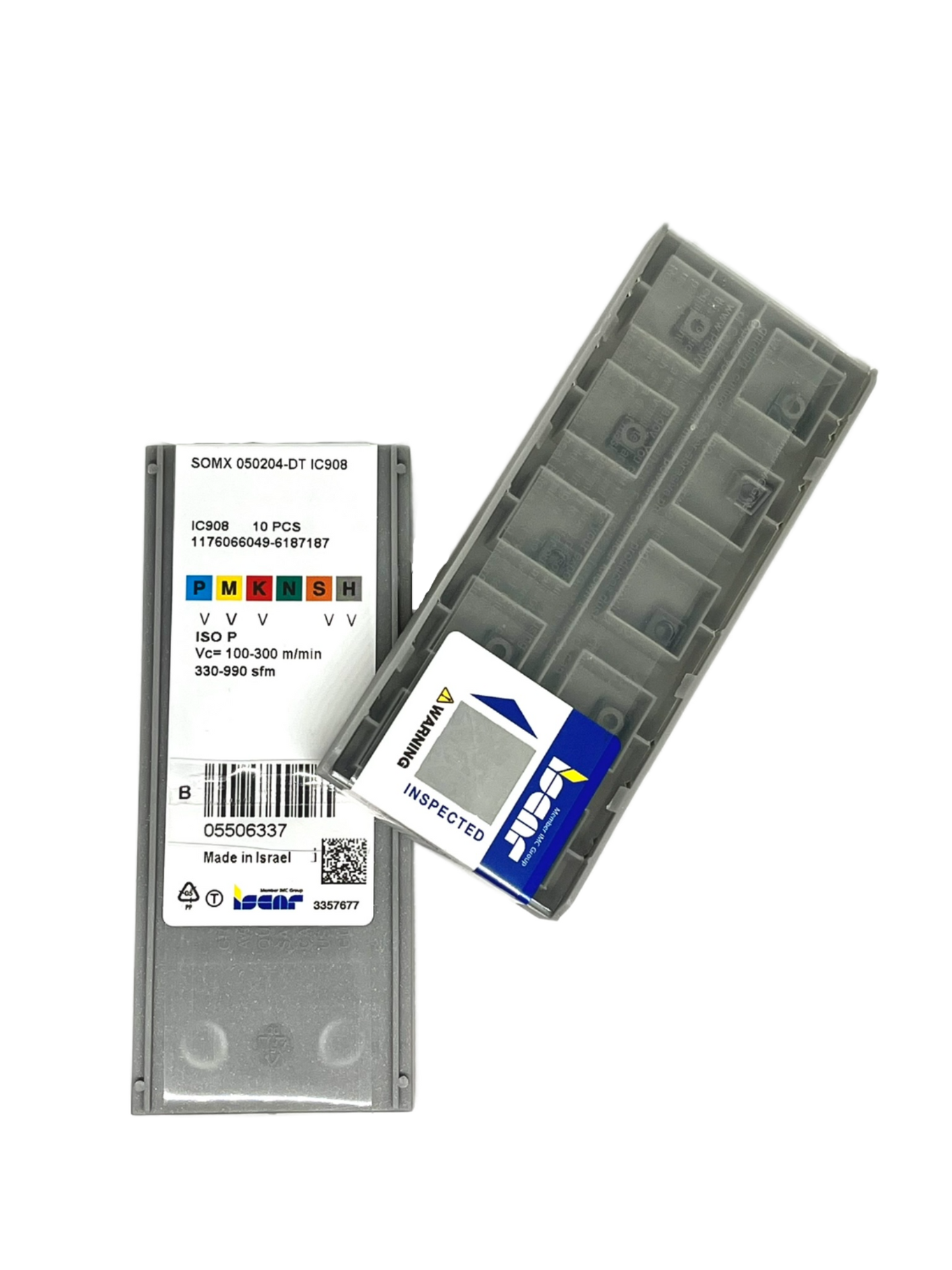 Iscar-SOMX 050204-DT IC908 5506337-Smartinserts
