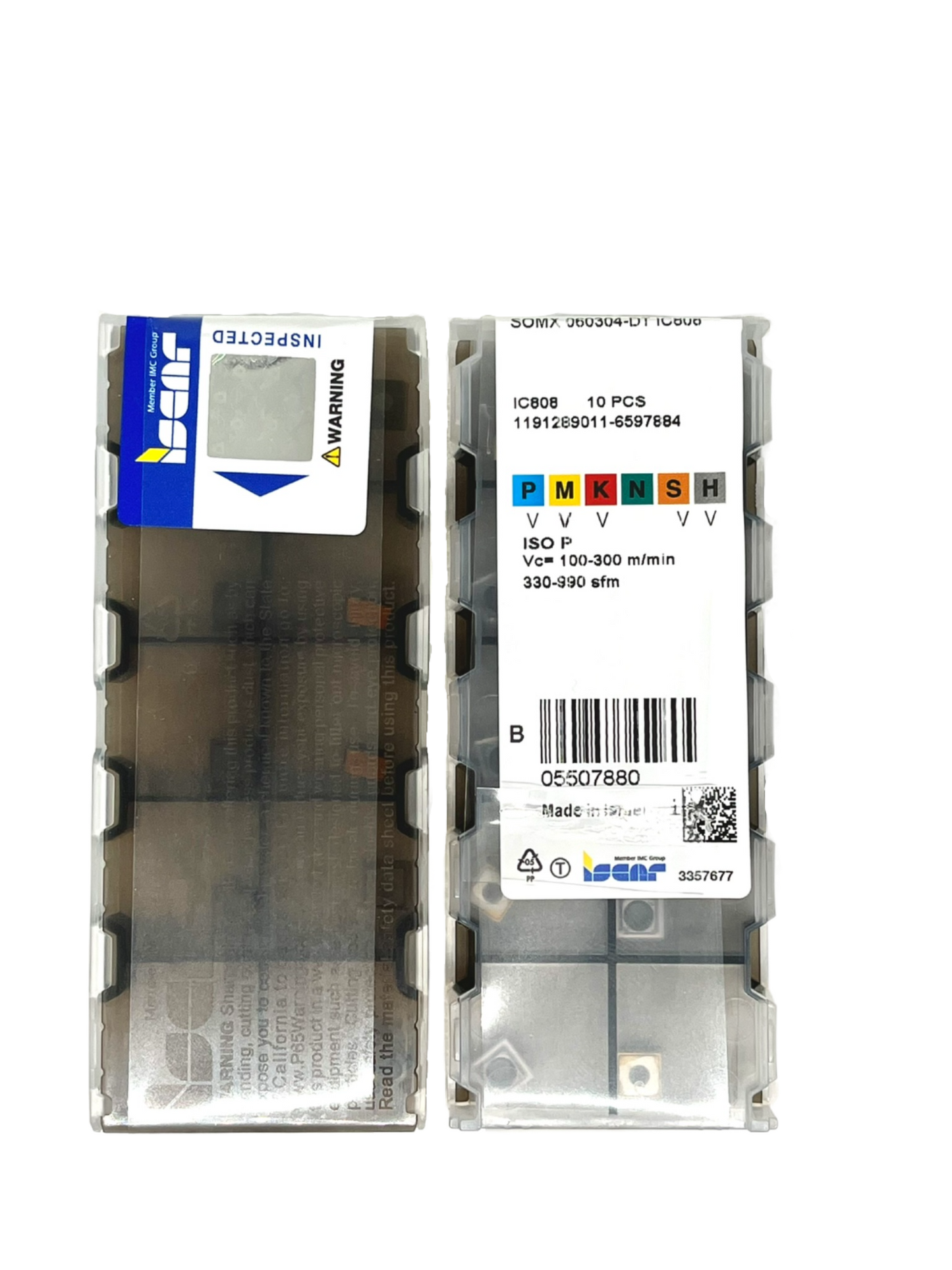 Iscar-SOMX 060304-DT IC808 5507880-Smartinserts