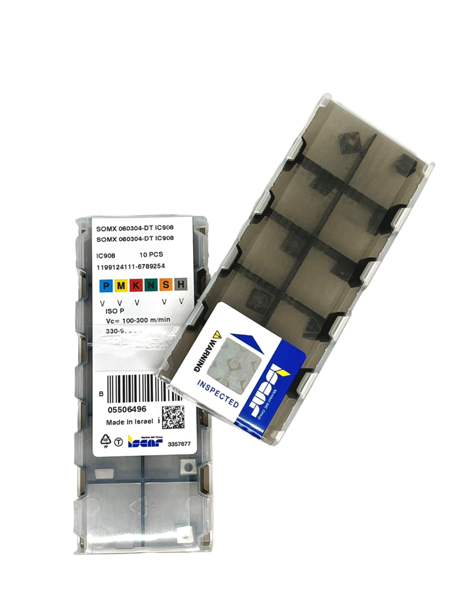 Iscar-SOMX 060304-DT IC908 5506496-Smartinserts