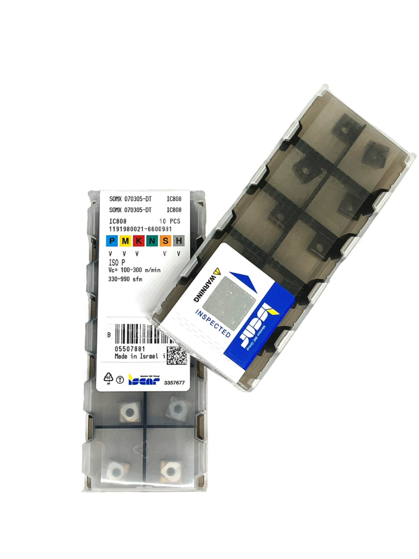 Iscar-SOMX 070305-DT IC808 5507881-Smartinserts