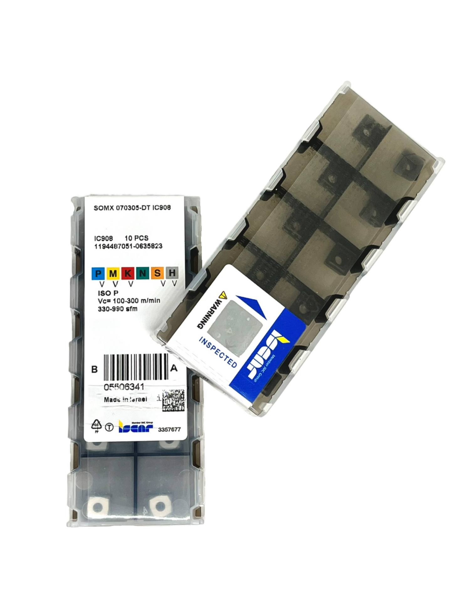 Iscar-SOMX 070305-DT IC908 5506341-Smartinserts