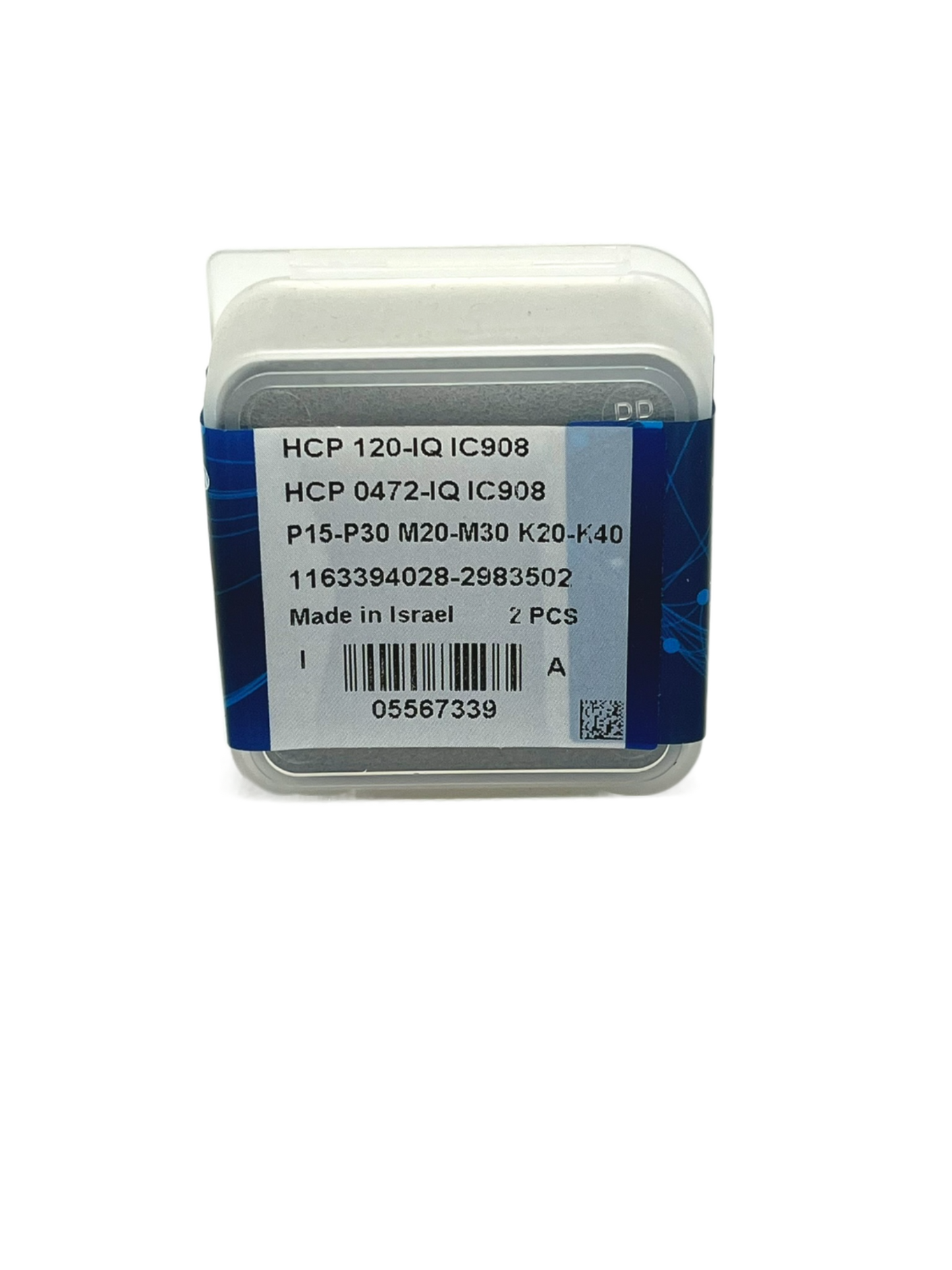 Iscar-HCP 120-IQ IC908 5567339-Smartinserts