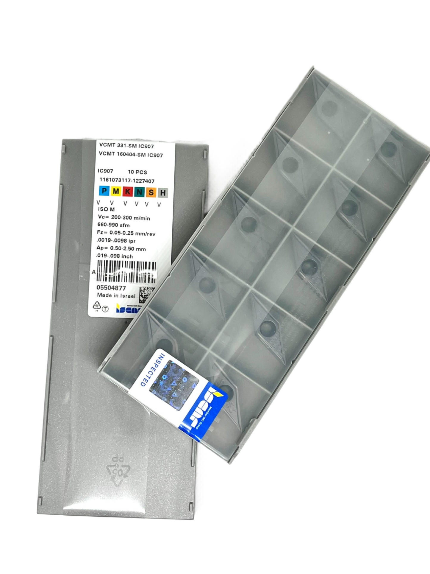 Iscar-VCMT 160404-SM IC907 5504877-Turning inserts