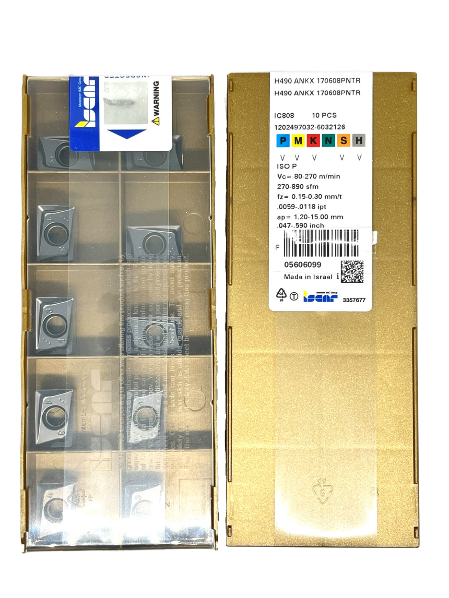 Iscar-H490 ANKX 170608PNTR 808 5606099-Smartinserts