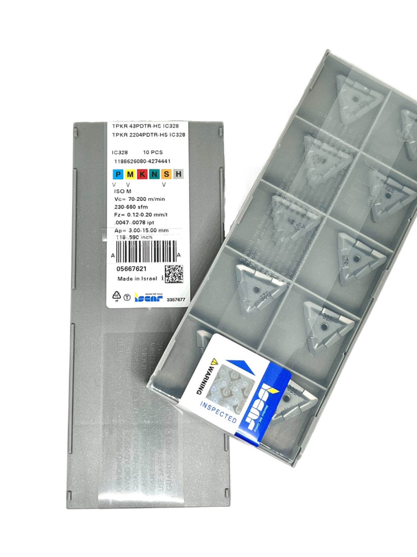 Iscar-TPKR 2204PDTR-HS IC328 5667621-Smartinserts