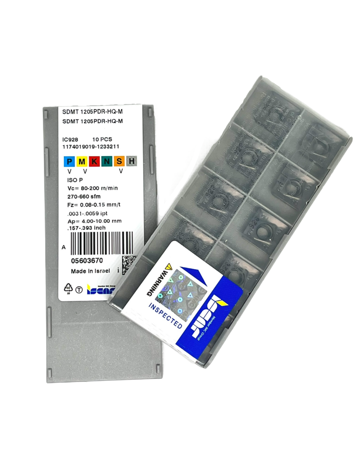Iscar-SDMT 1205PDR-HQ-M IC928 5603670-Smartinserts