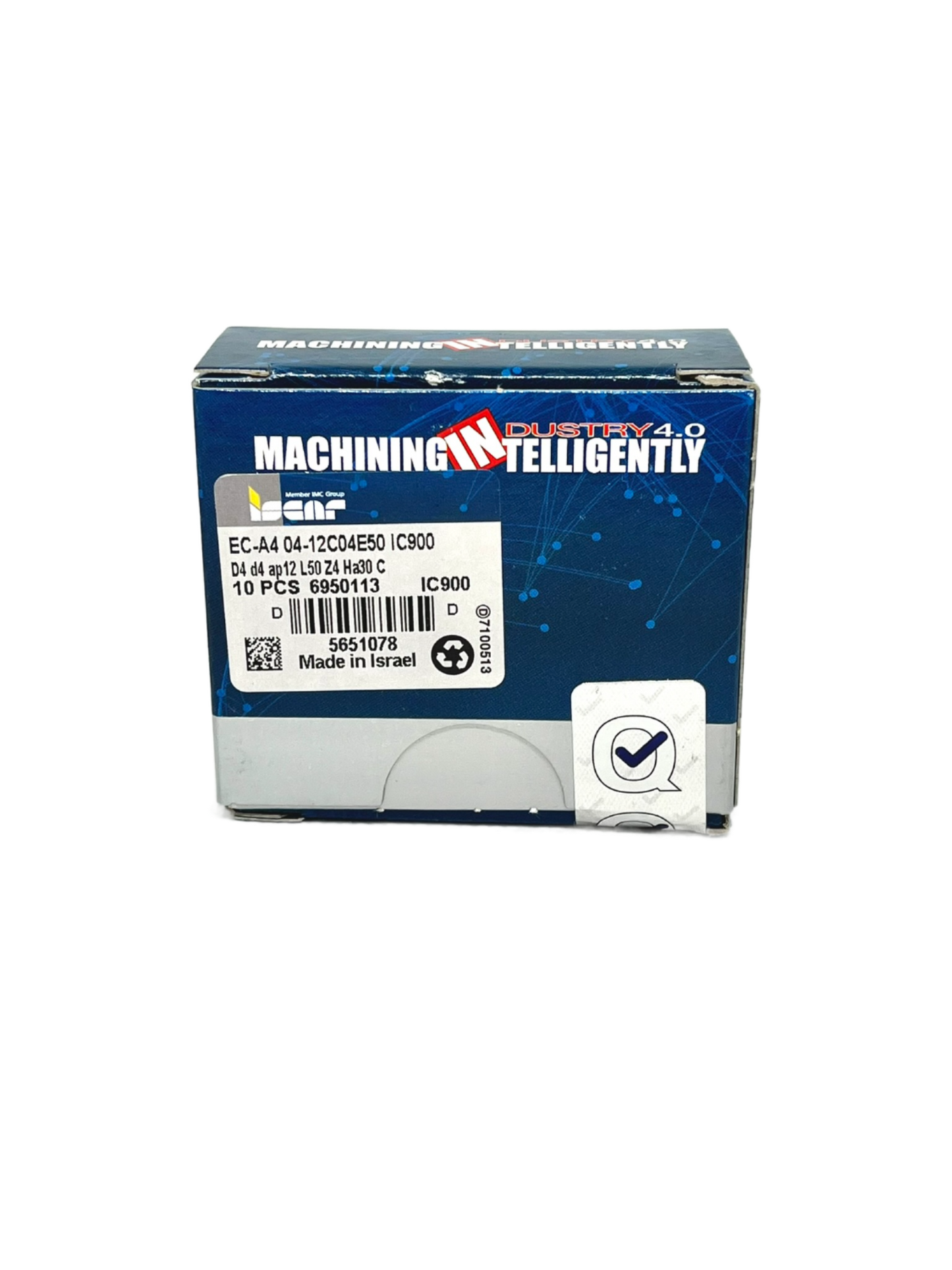 Iscar-EC-A4 04-12C04E50 IC900 5651078-Smartinserts