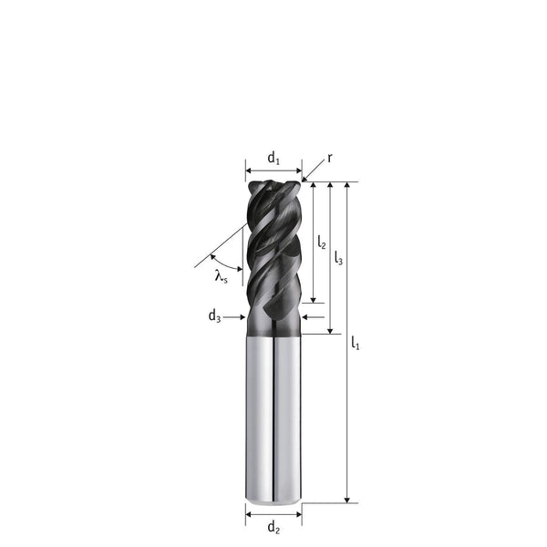 Hachenbach 201 50 04C Torus End Mill 