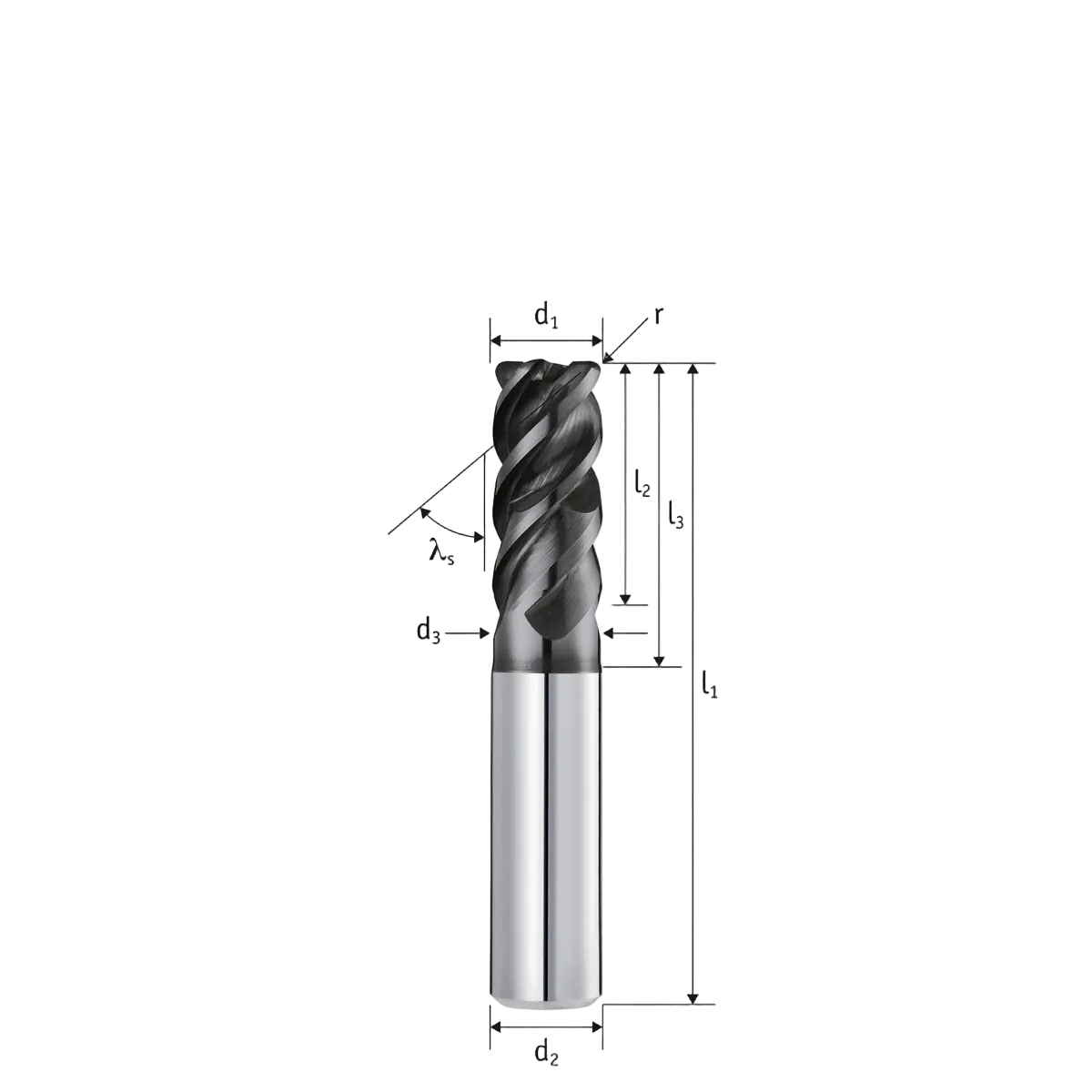 Hachenbach 201 50 04C Torus End Mill 
