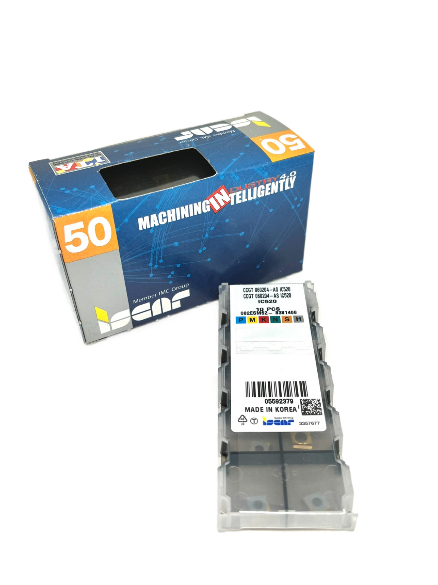 Iscar-CCGT 060204-AS IC520 5592379-Smartinserts