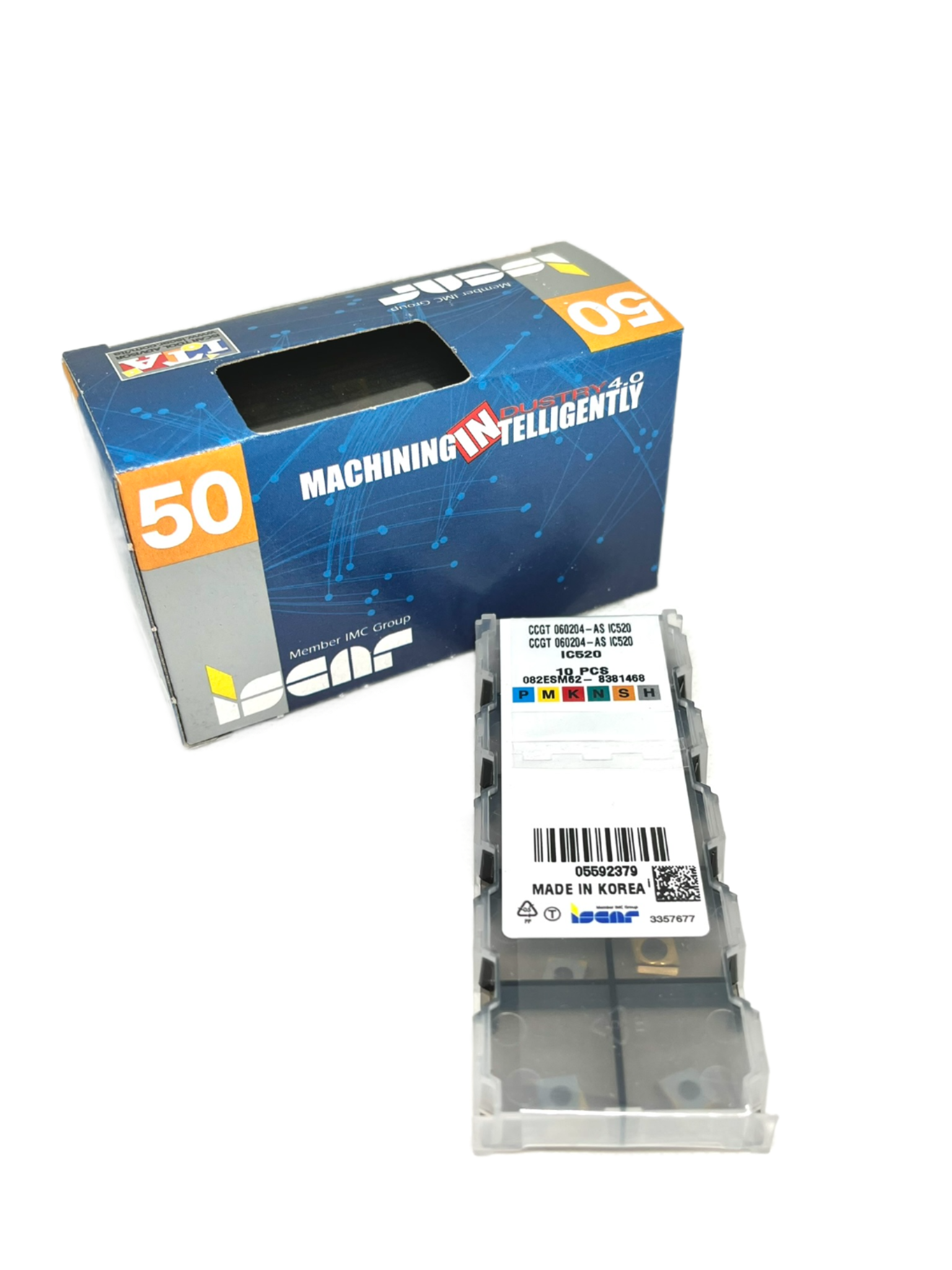 Iscar-CCGT 060204-AS IC520 5592379-Smartinserts