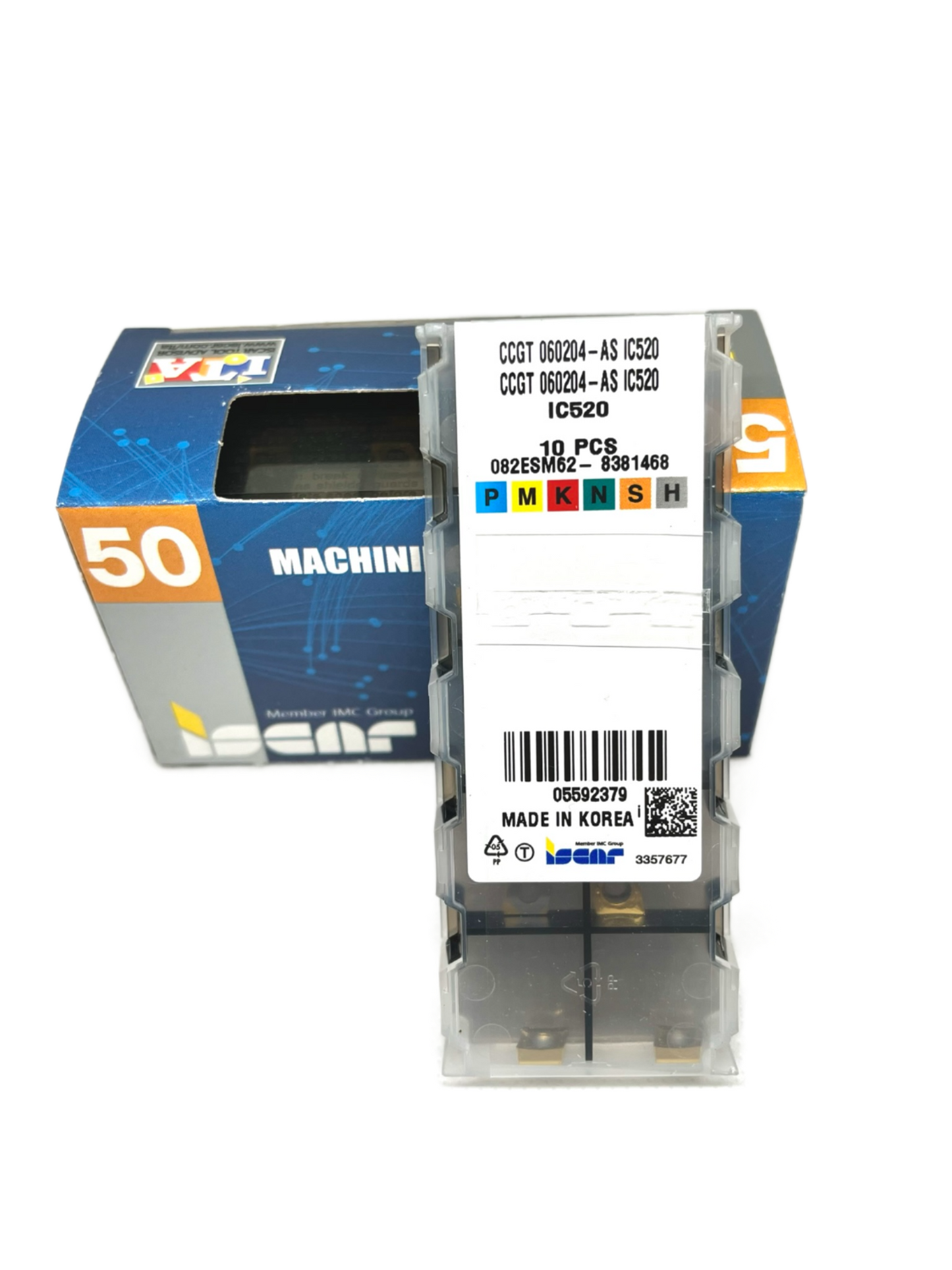 Iscar-CCGT 060204-AS IC520 5592379-Smartinserts
