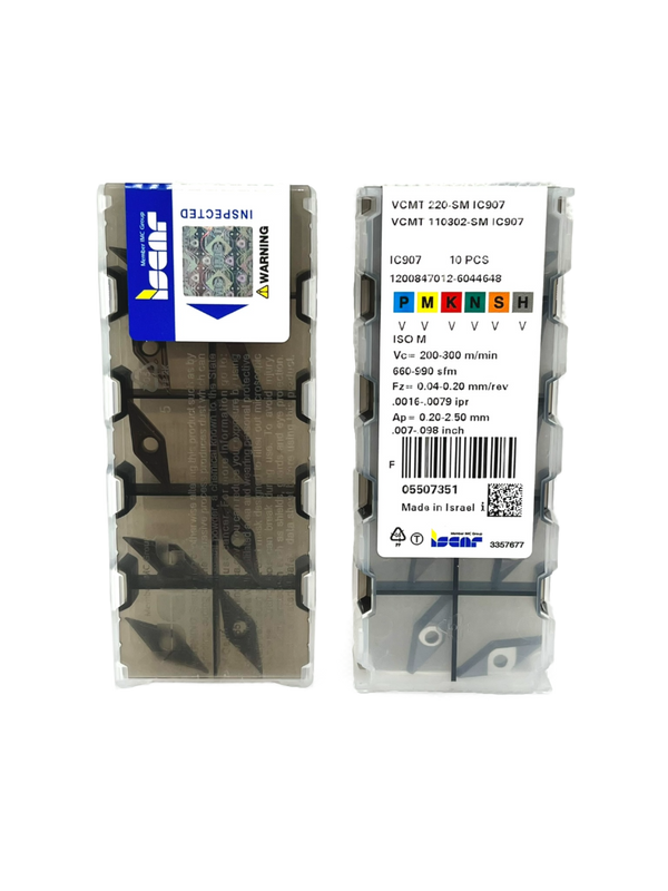 Iscar-VCMT 110302-SM IC907 5507351-Turning inserts