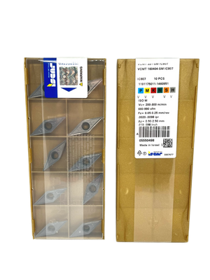 Iscar-VCMT 160404-SM IC807 5550498-Turning inserts